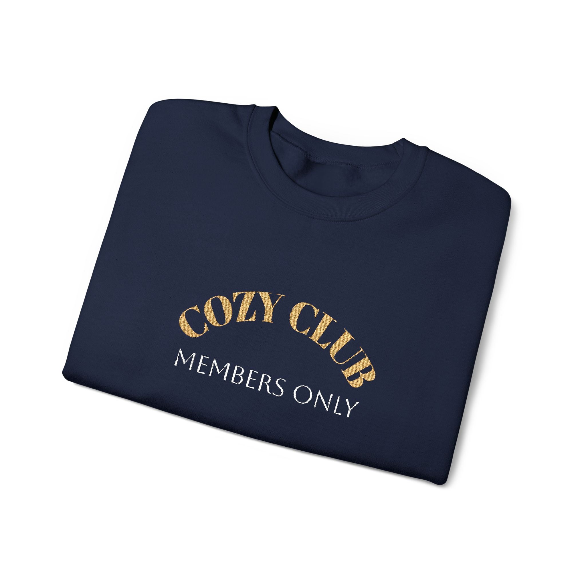 Cozy Club Sweatshirt - Unisex Heavy Blend™ Crewneck, Comfortable Gift for Friends, Perfect for Fall and Home Gatherings, Cozy Vibe, [...]