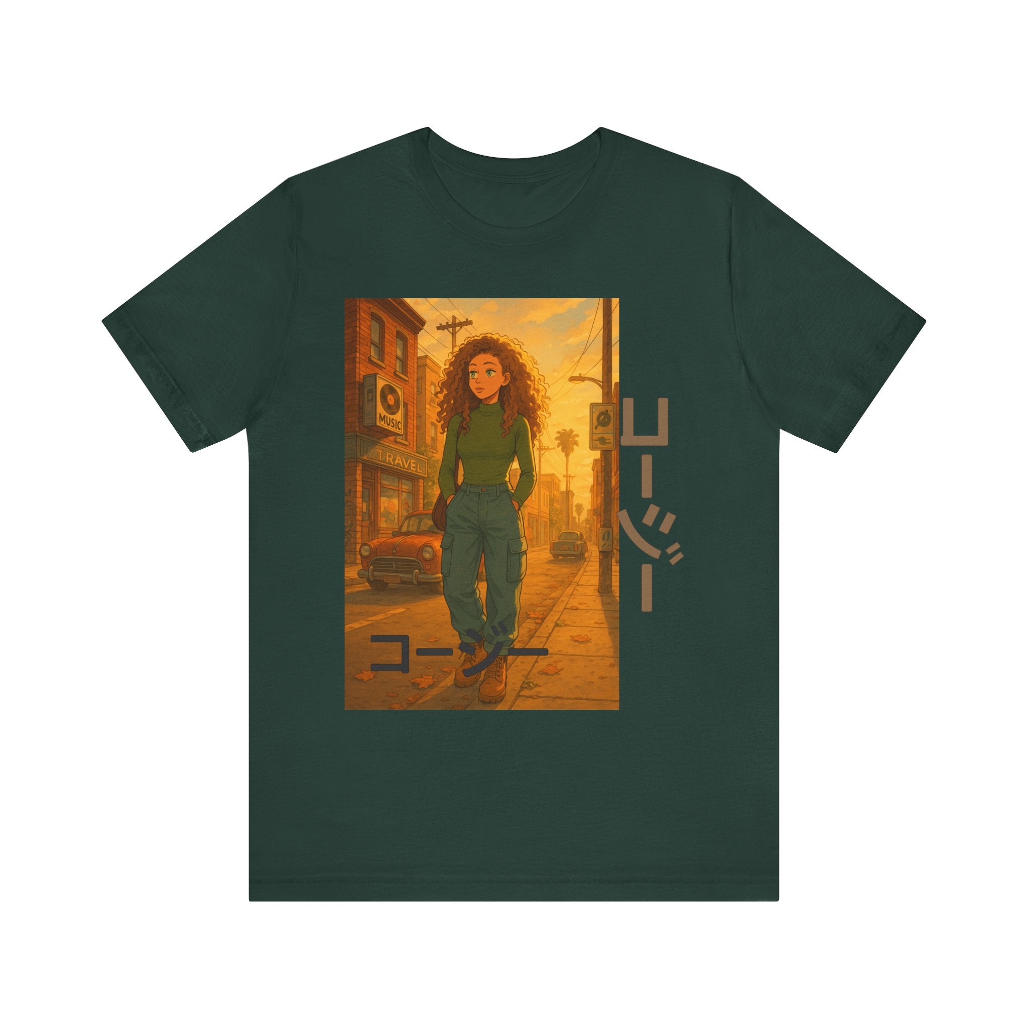 Vintage-Inspired Graphic Tee, Casual T-Shirt, Stylish Streetwear, Perfect Gift for Teens, Art Lover's Fashion
