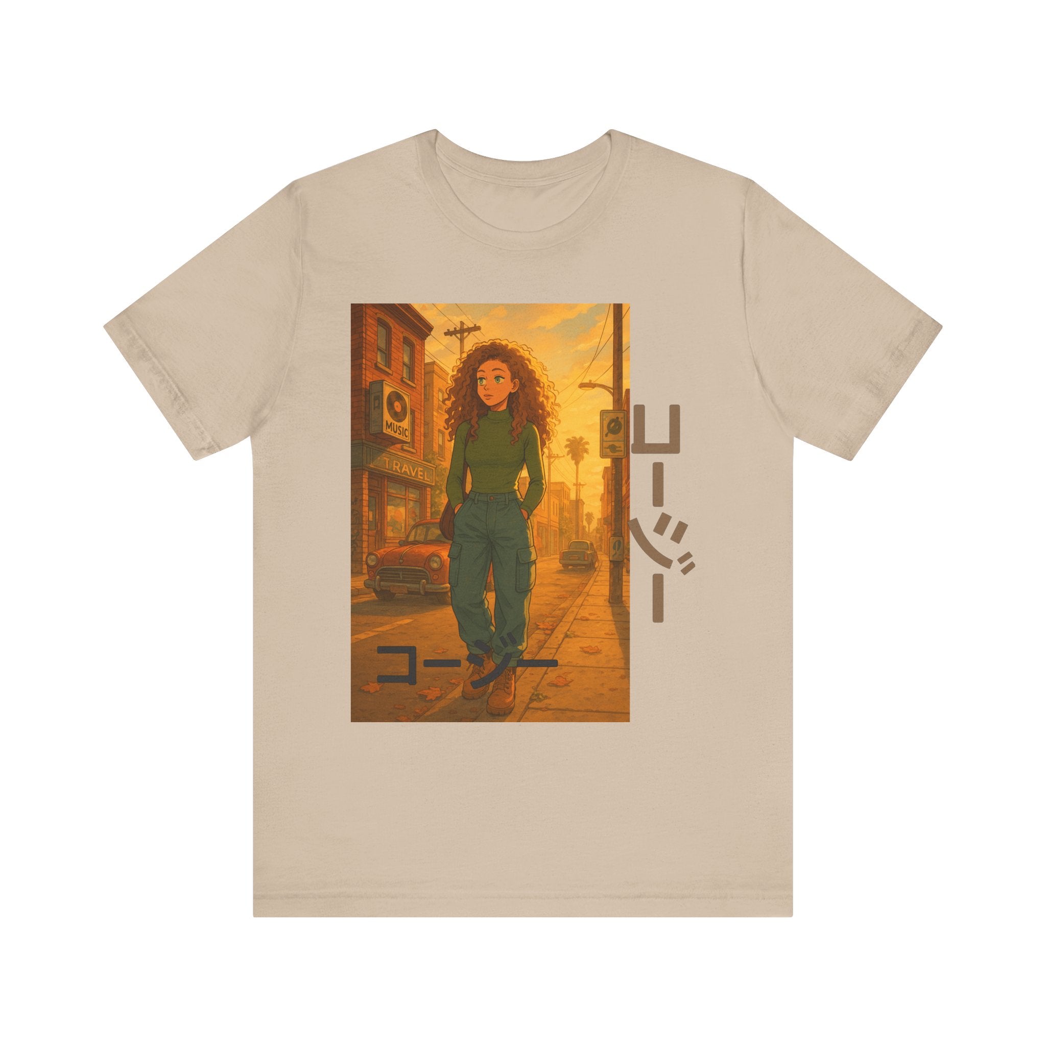 Vintage-Inspired Graphic Tee, Casual T-Shirt, Stylish Streetwear, Perfect Gift for Teens, Art Lover's Fashion