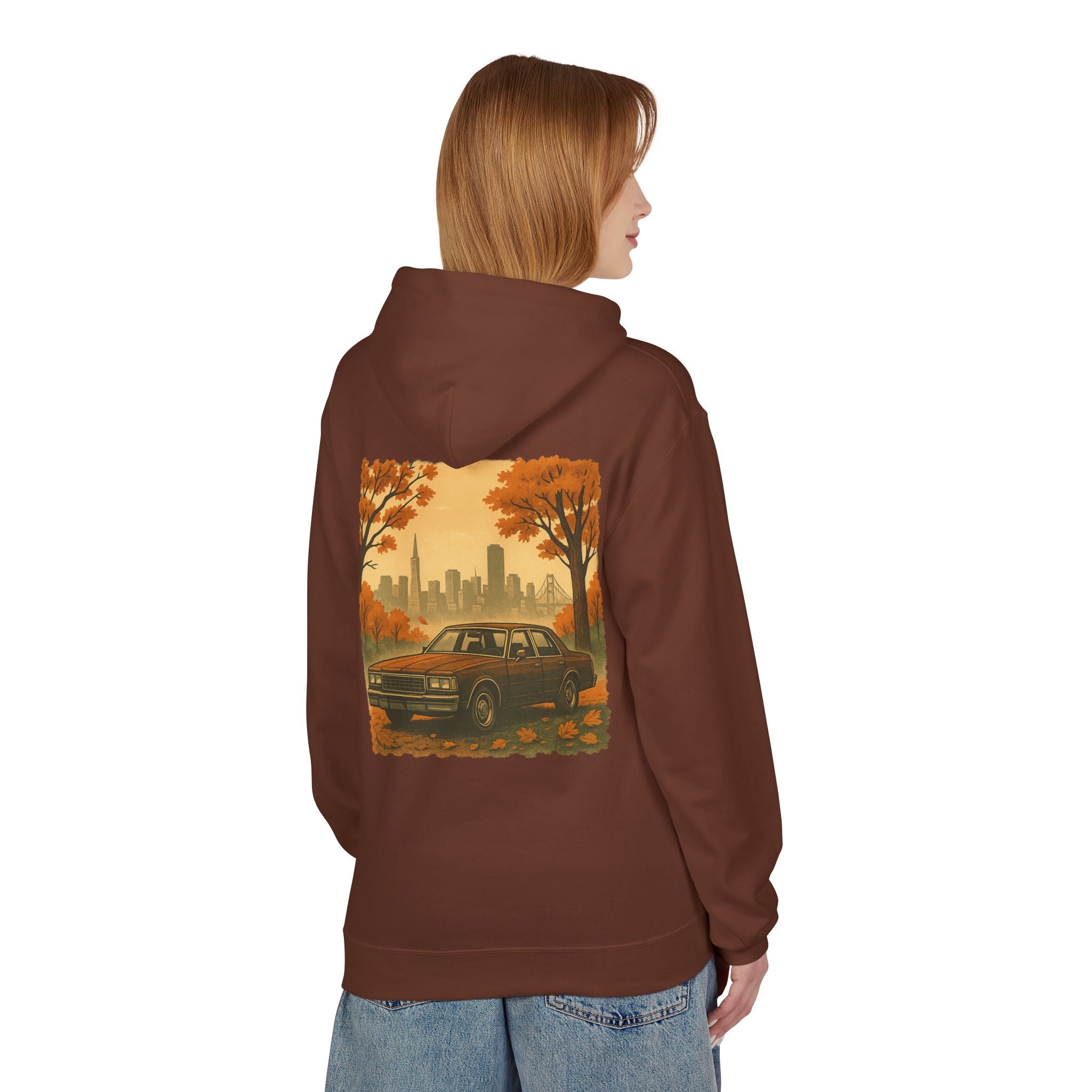 Fall Vibes Graphic Hoodie | Cozy Autumn Sweatshirt, Warm Layer for Cool Days, Gift for Him & Her, Seasonal Fashion