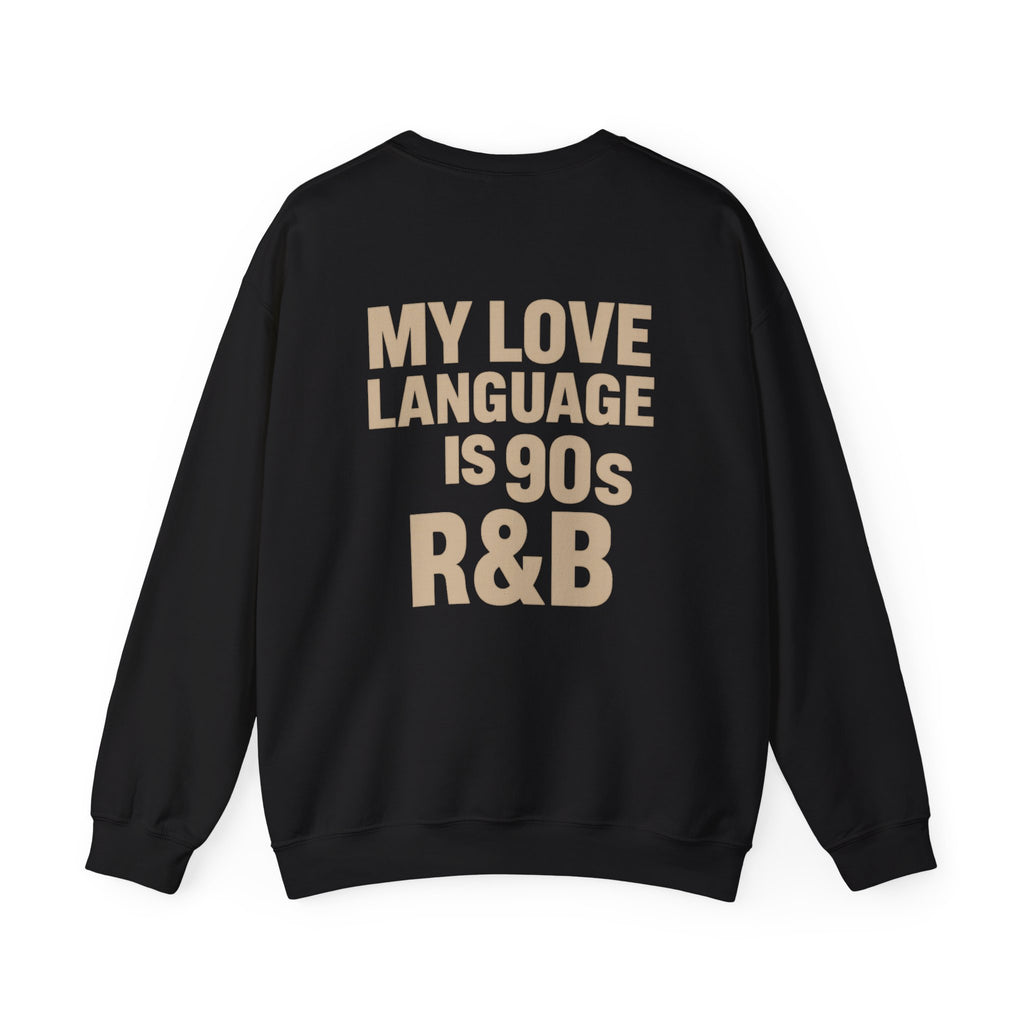90s R&B Sweatshirt, Unisex Heavy Blend Crewneck, Retro Sweatshirt, Gift for Music Lovers, Cozy Fashion, Birthday Gift