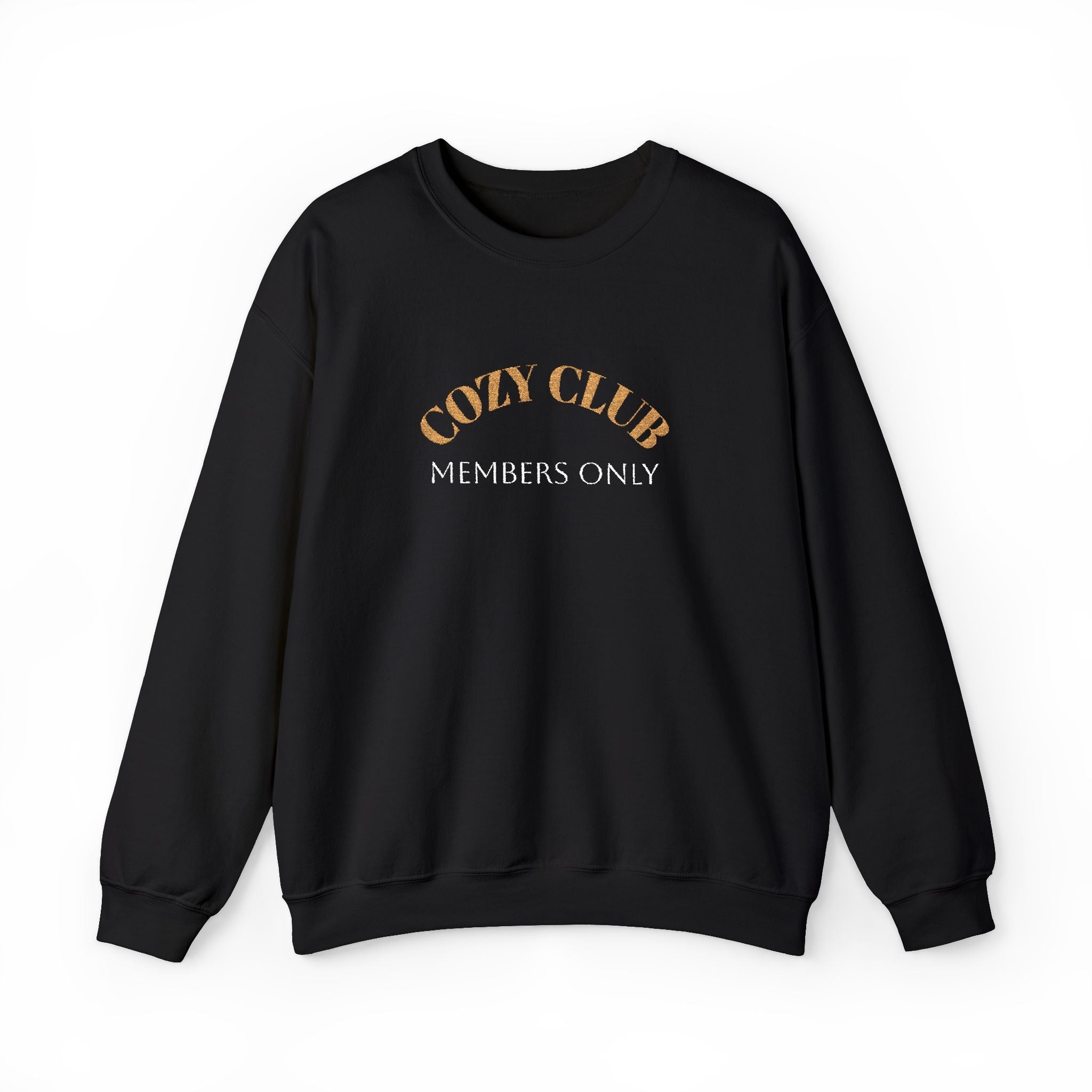 Cozy Club Sweatshirt - Unisex Heavy Blend™ Crewneck, Comfortable Gift for Friends, Perfect for Fall and Home Gatherings, Cozy Vibe, [...]