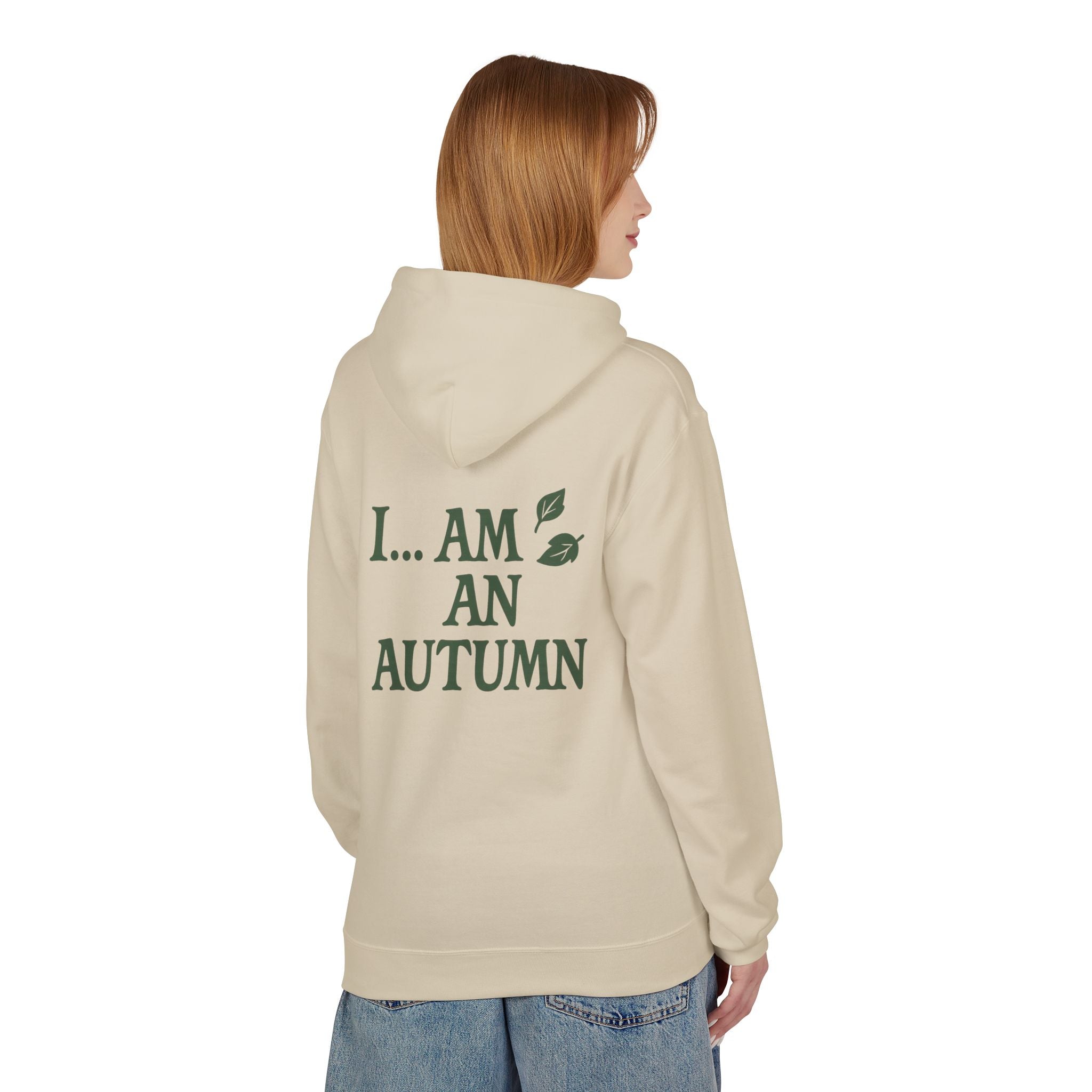 Autumn Leaf Hoodie - Cozy Unisex Fleece Sweatshirt for Fall, Perfect for Halloween, Thanksgiving, Nature Lovers, Casual Wear, Gift