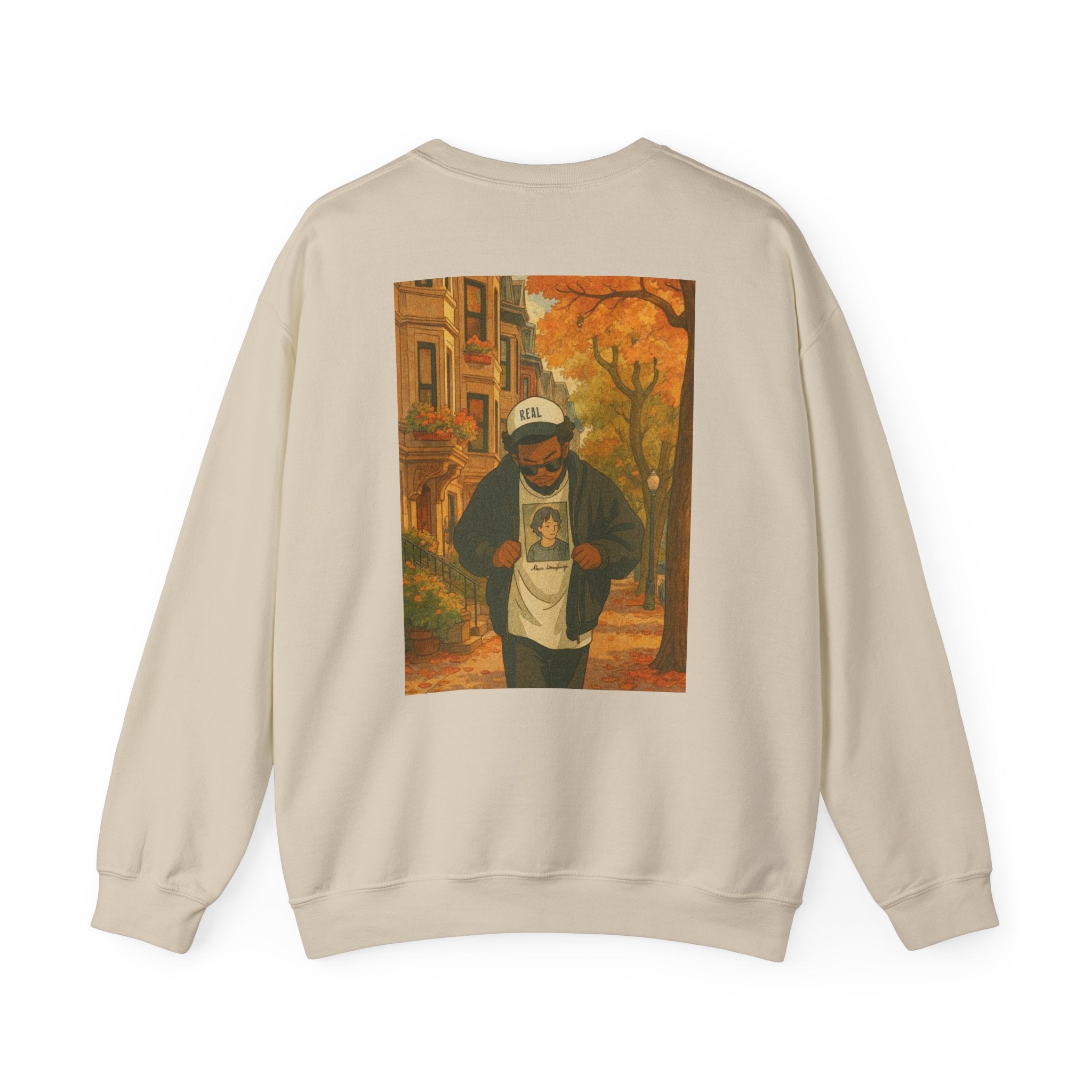 Autumn Vibes Sweatshirt, Cozy Fall Apparel, Unisex Crewneck, Trendy Streetwear, Perfect for Bonfire Nights, Gifts for Nature Lovers