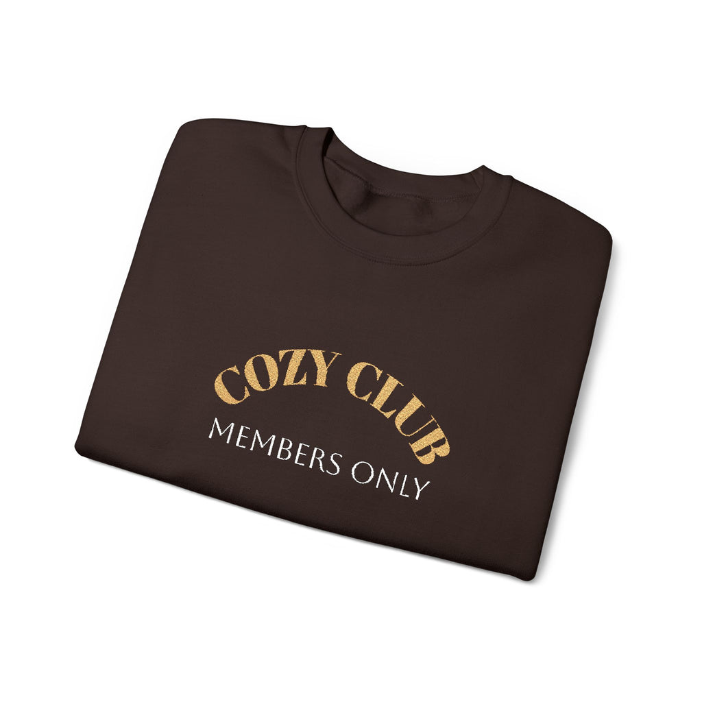 Cozy Club Sweatshirt - Unisex Heavy Blend™ Crewneck, Comfortable Gift for Friends, Perfect for Fall and Home Gatherings, Cozy Vibe, [...]