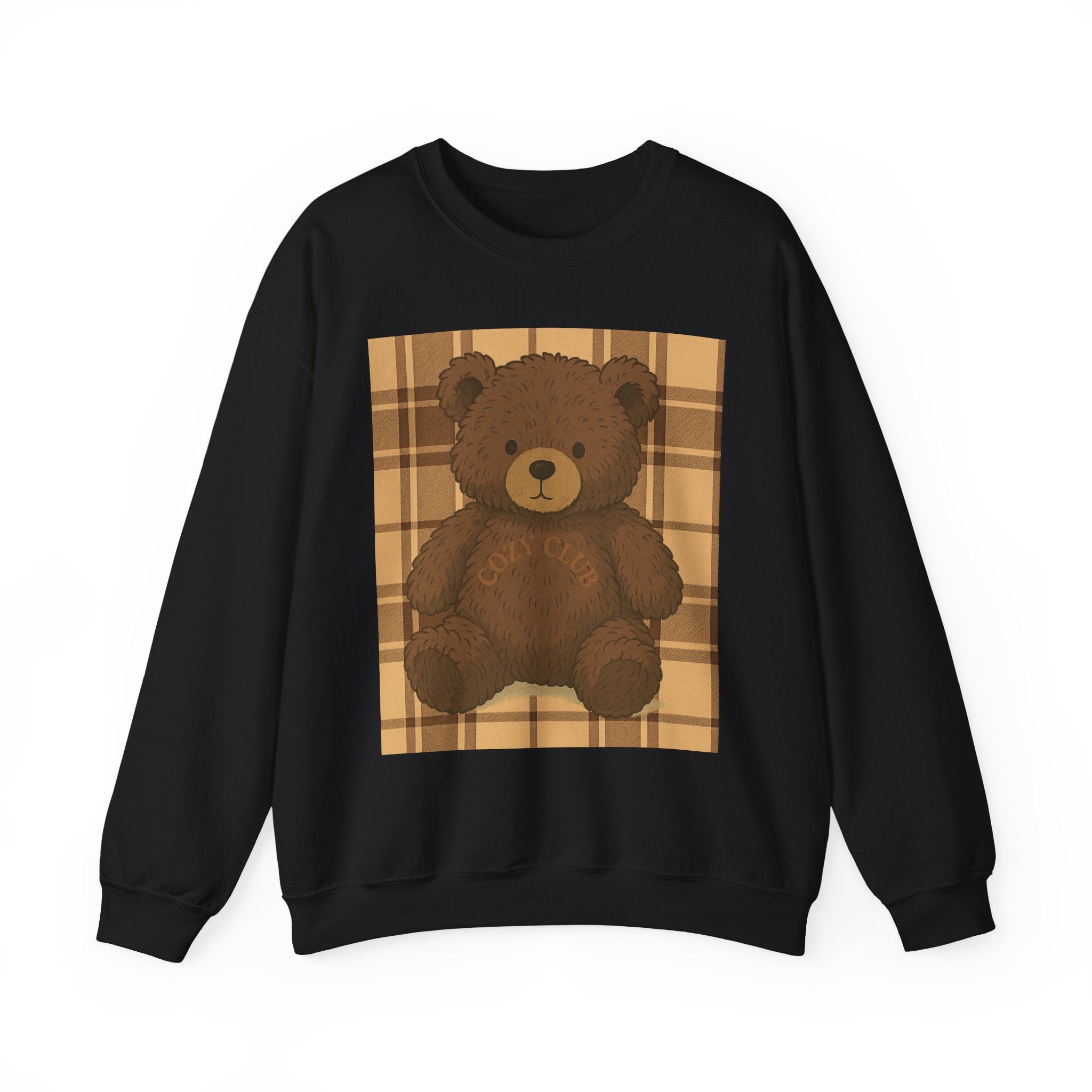 Cozy Teddy Bear Sweatshirt - Unisex Heavy Blend™, Cute Gift, Fall Fashion, Winter Wardrobe, Plush Bear Design