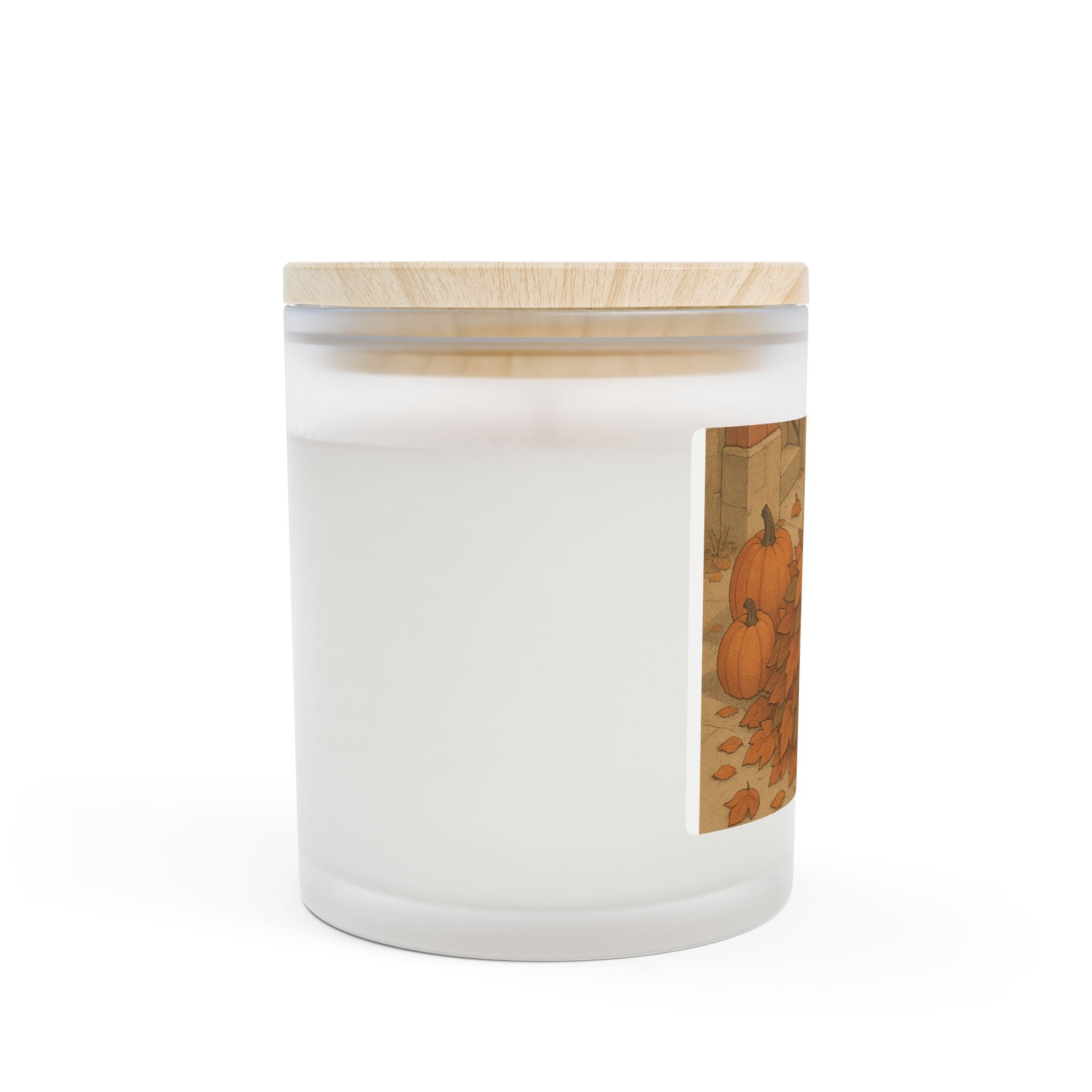 Frosted Glass Candle, 11oz
