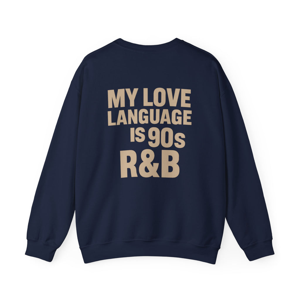 90s R&B Sweatshirt, Unisex Heavy Blend Crewneck, Retro Sweatshirt, Gift for Music Lovers, Cozy Fashion, Birthday Gift