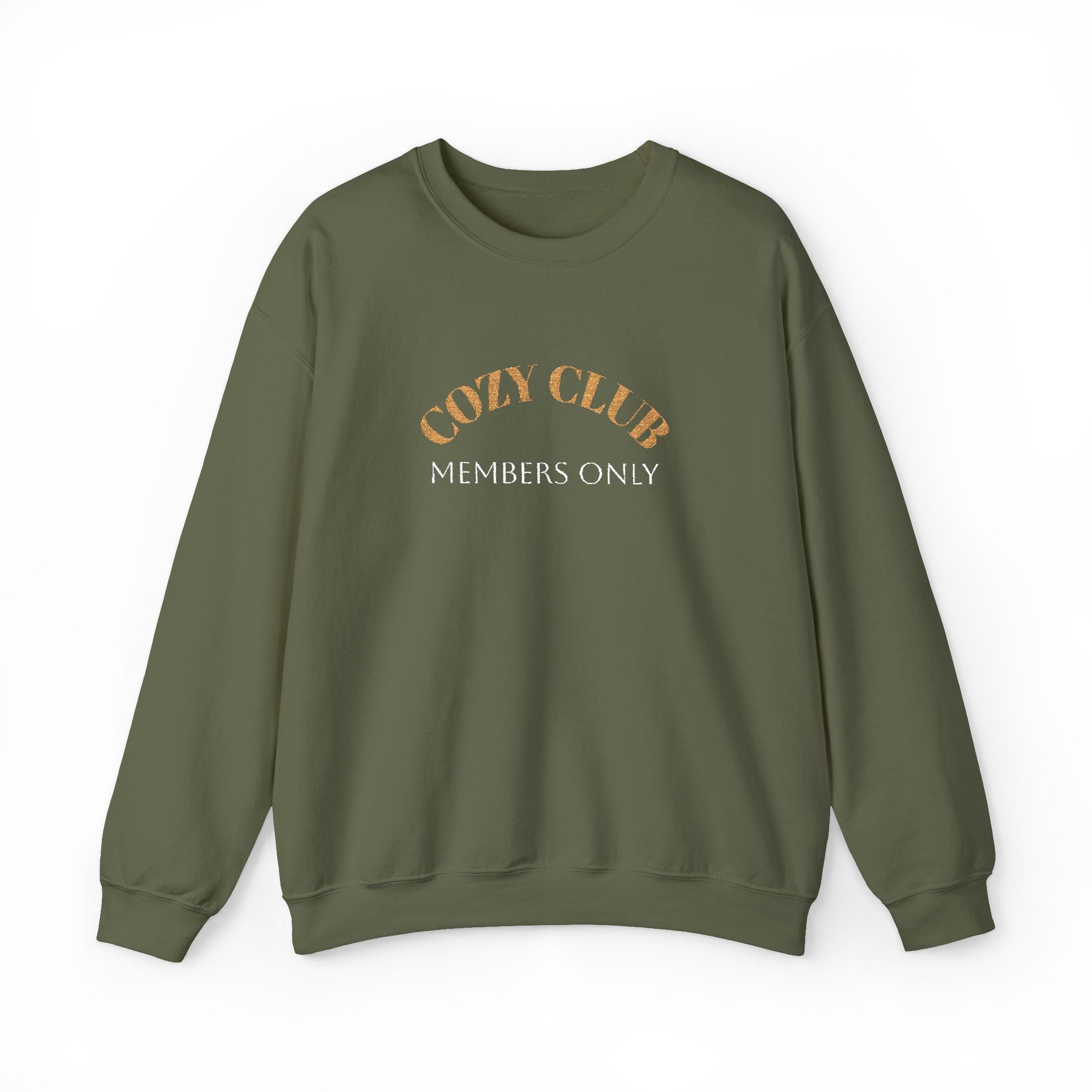 Cozy Club Sweatshirt - Unisex Heavy Blend™ Crewneck, Comfortable Gift for Friends, Perfect for Fall and Home Gatherings, Cozy Vibe, [...]