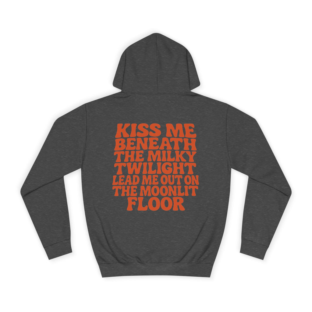Cozy Unisex College Hoodie with Artistic Leaf Design - Perfect for Fall, Casual Wear, College Students, Stylish Gift Idea