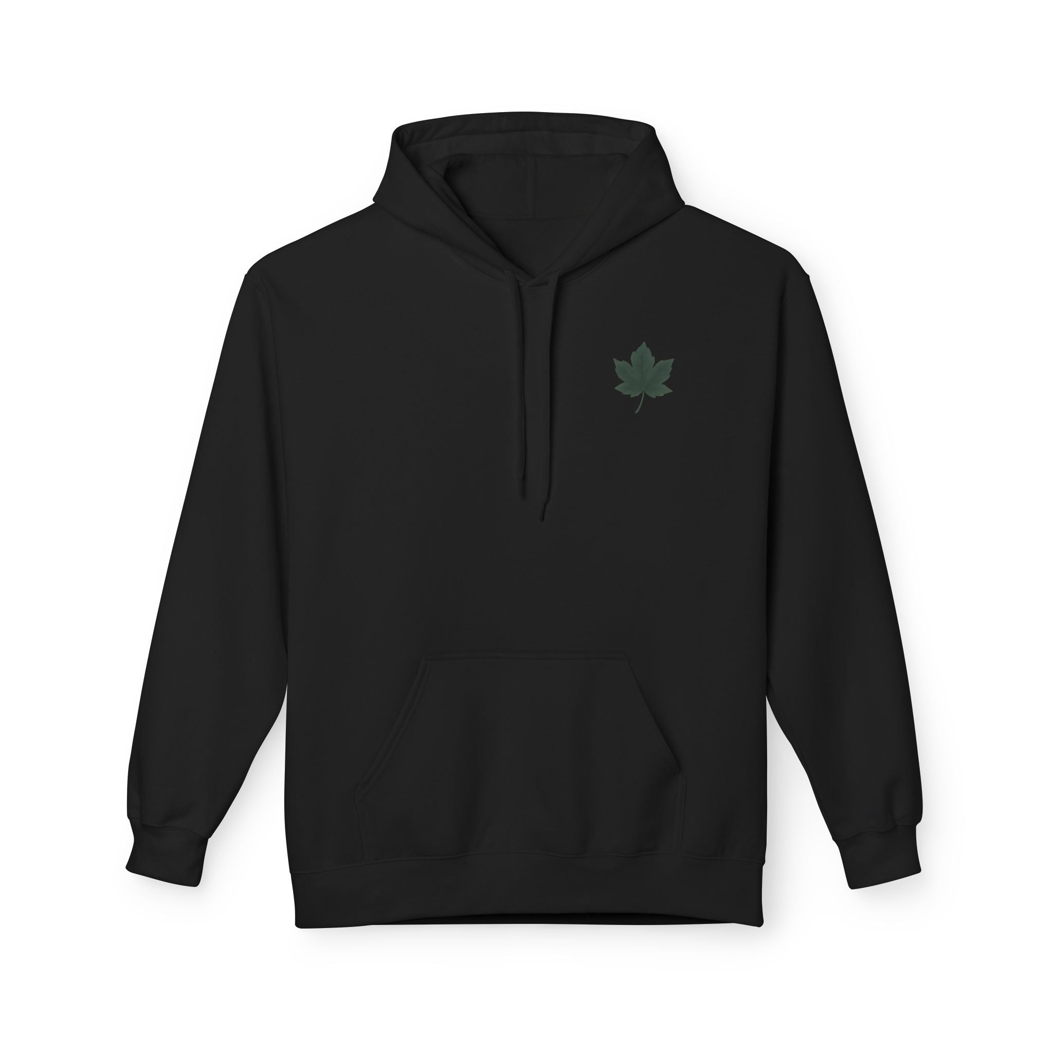 Autumn Leaf Hoodie - Cozy Unisex Fleece Sweatshirt for Fall, Perfect for Halloween, Thanksgiving, Nature Lovers, Casual Wear, Gift