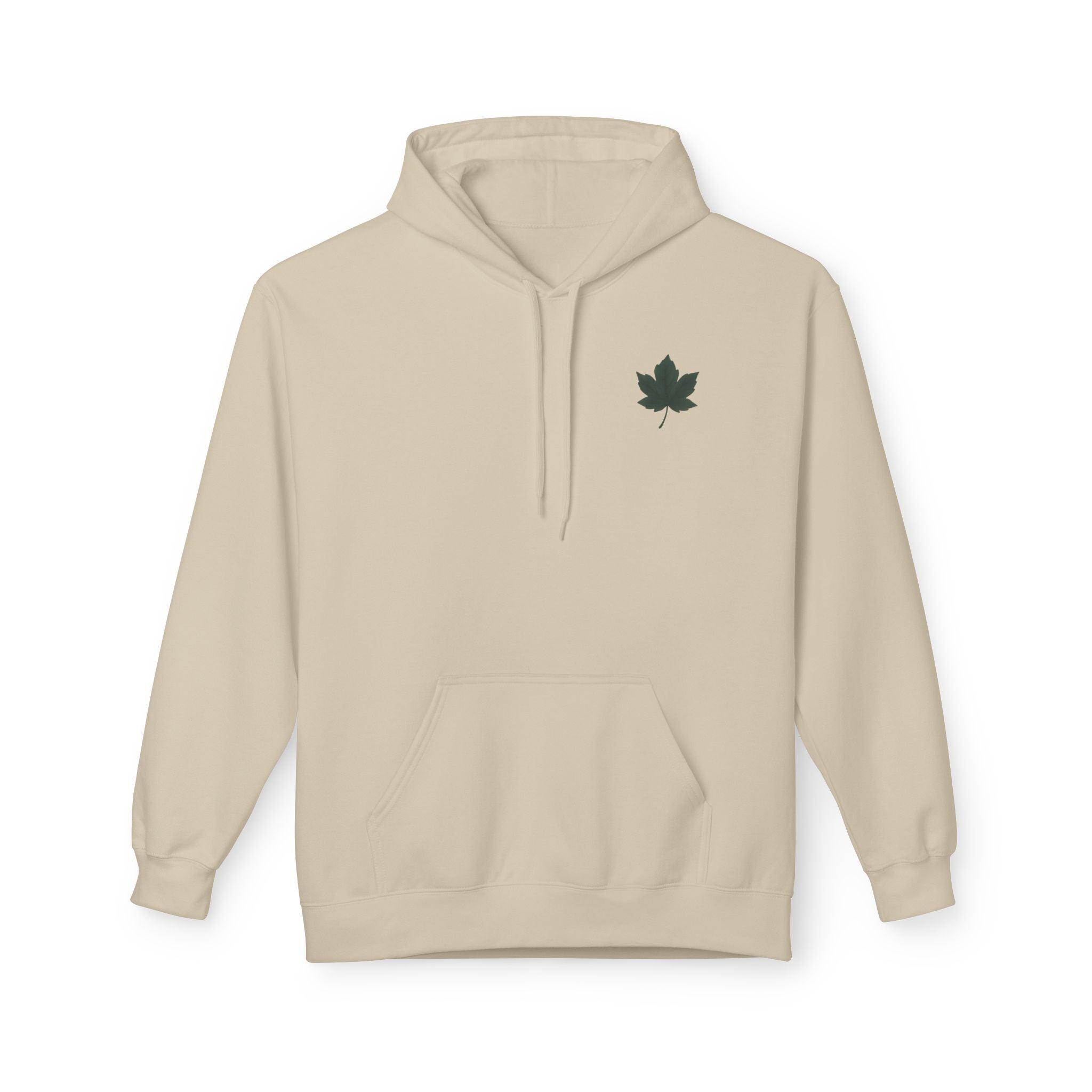 Autumn Leaf Hoodie - Cozy Unisex Fleece Sweatshirt for Fall, Perfect for Halloween, Thanksgiving, Nature Lovers, Casual Wear, Gift