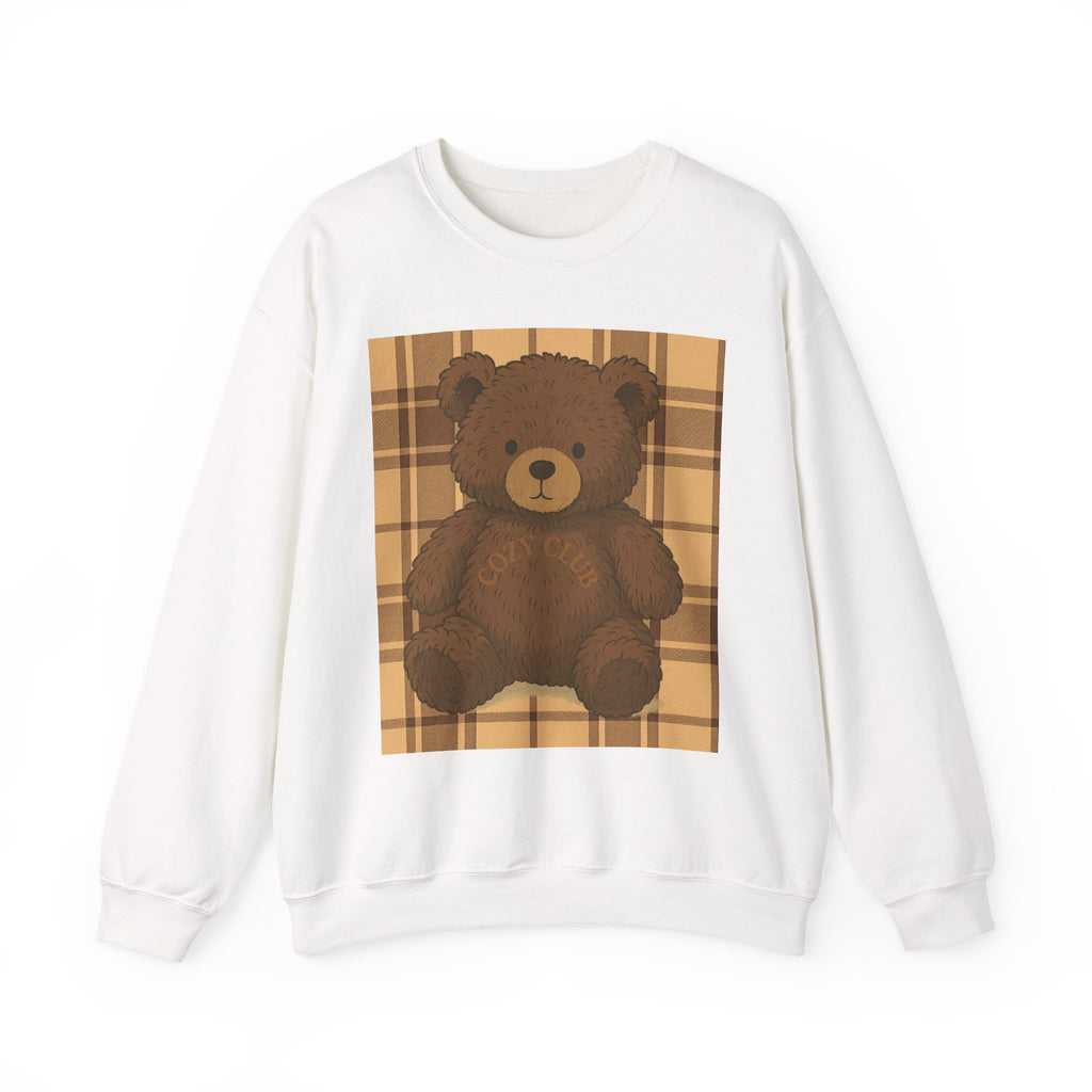 Cozy Teddy Bear Sweatshirt - Unisex Heavy Blend™, Cute Gift, Fall Fashion, Winter Wardrobe, Plush Bear Design