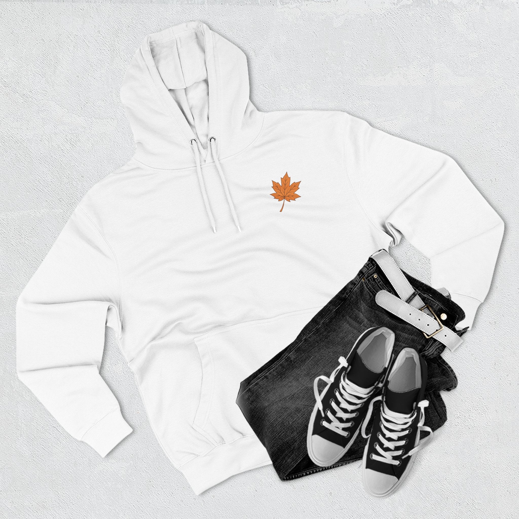 Lake Merritt Autumn Fleece Hoodie, Cozy Fall Sweatshirt, Great for Outdoor Adventures, Perfect Gift for Nature Lovers, Autumn Vibes
