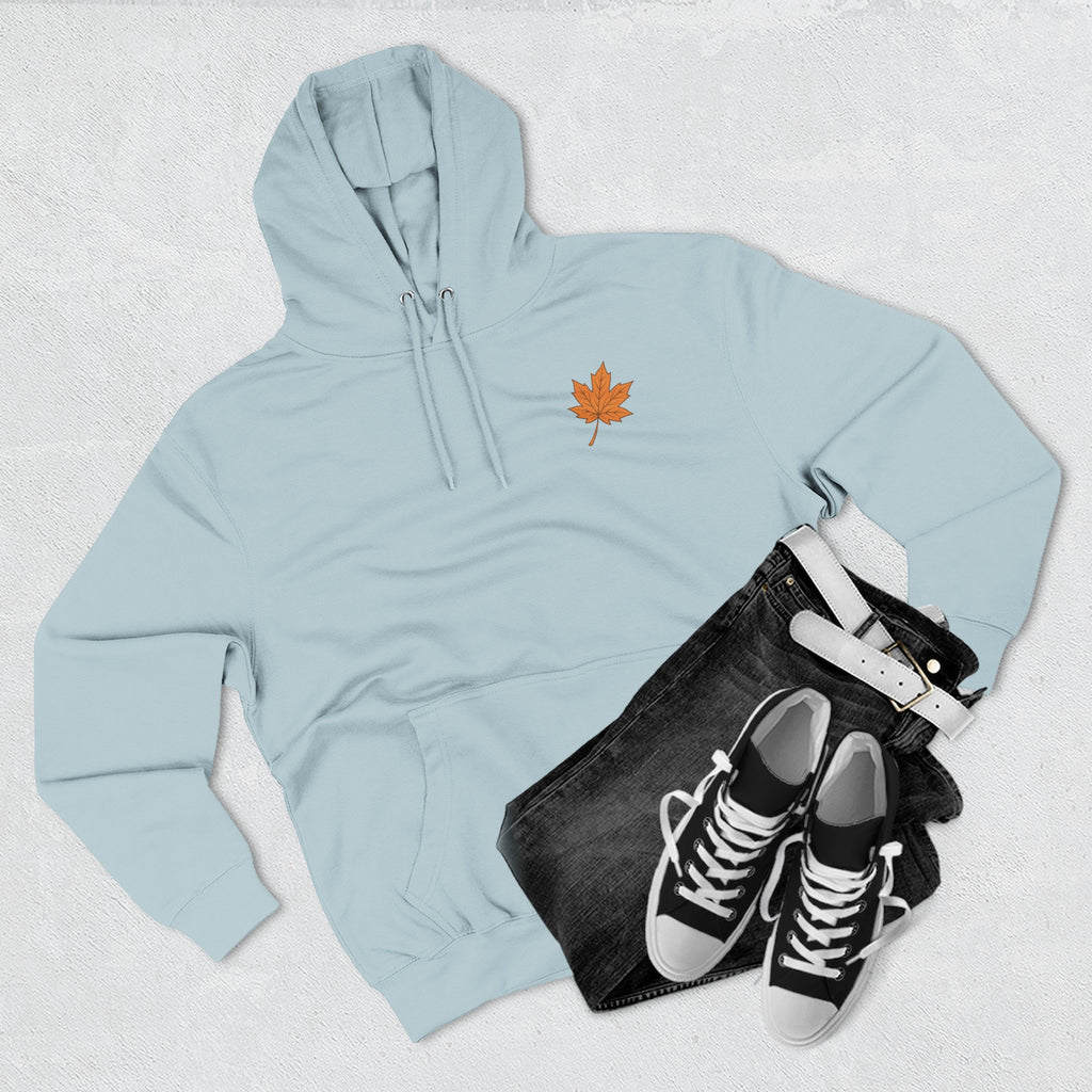 Lake Merritt Autumn Fleece Hoodie, Cozy Fall Sweatshirt, Great for Outdoor Adventures, Perfect Gift for Nature Lovers, Autumn Vibes