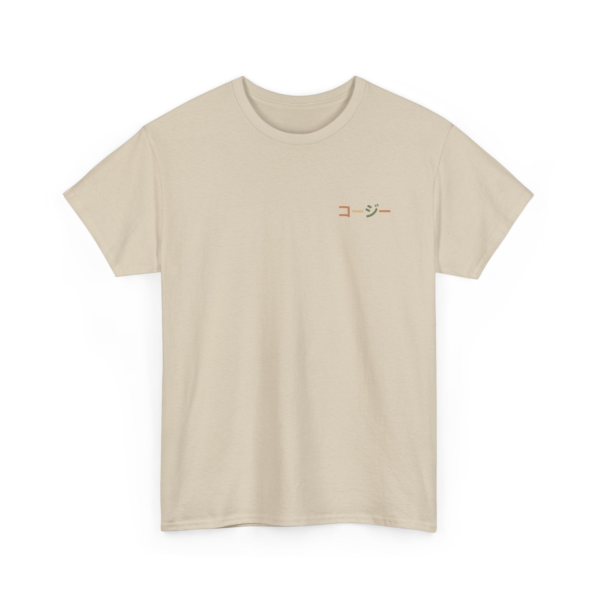 Autumn Cat Unisex Heavy Cotton Tee, Fall T-Shirt, Cute Cat Shirt, Cozy Apparel, Gift for Cat Lovers, Halloween Fashion