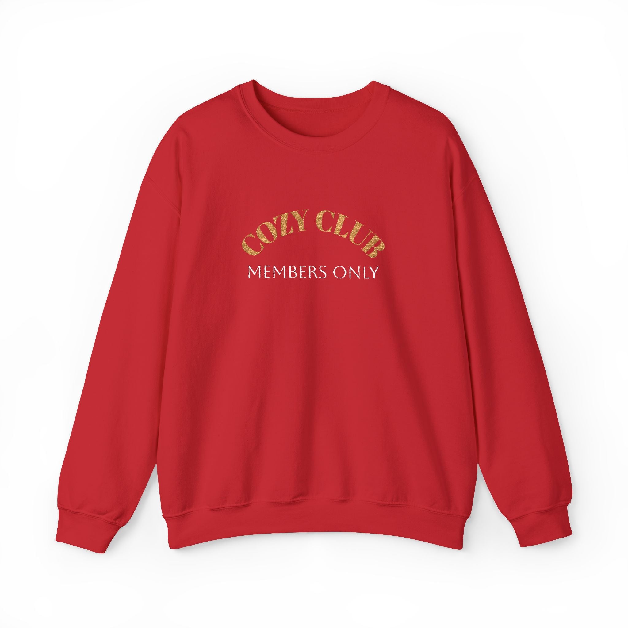 Cozy Club Sweatshirt - Unisex Heavy Blend™ Crewneck, Comfortable Gift for Friends, Perfect for Fall and Home Gatherings, Cozy Vibe, [...]