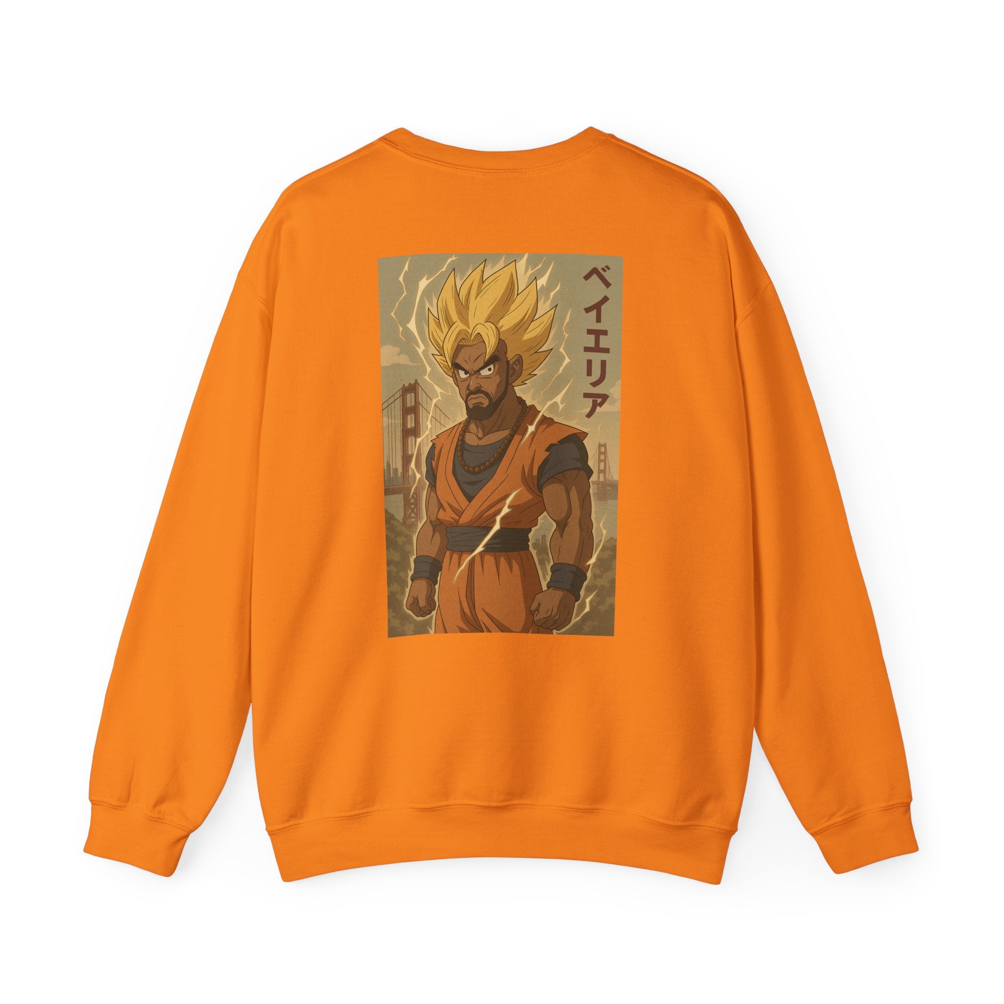 Anime Graphic Crewneck Sweatshirt | Unisex Streetwear Fashion, Gift for Anime Fans, Casual Comfort Wear, Perfect for Men and Women