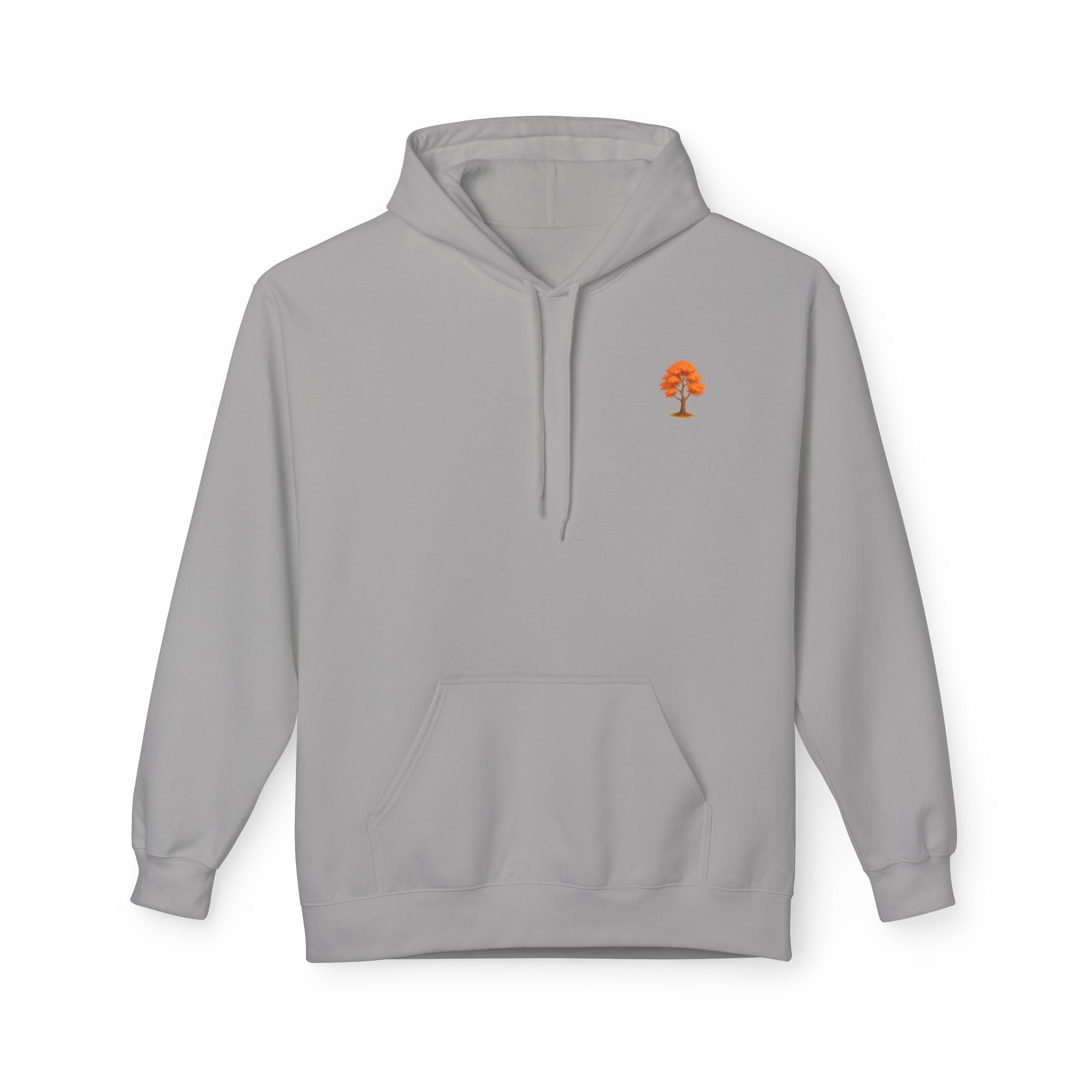 Autumn Vibes Fleece Hoodie – Cozy, Artistic, Unisex Pullover, Perfect for Fall Gatherings, Street Style, Gift for Friends