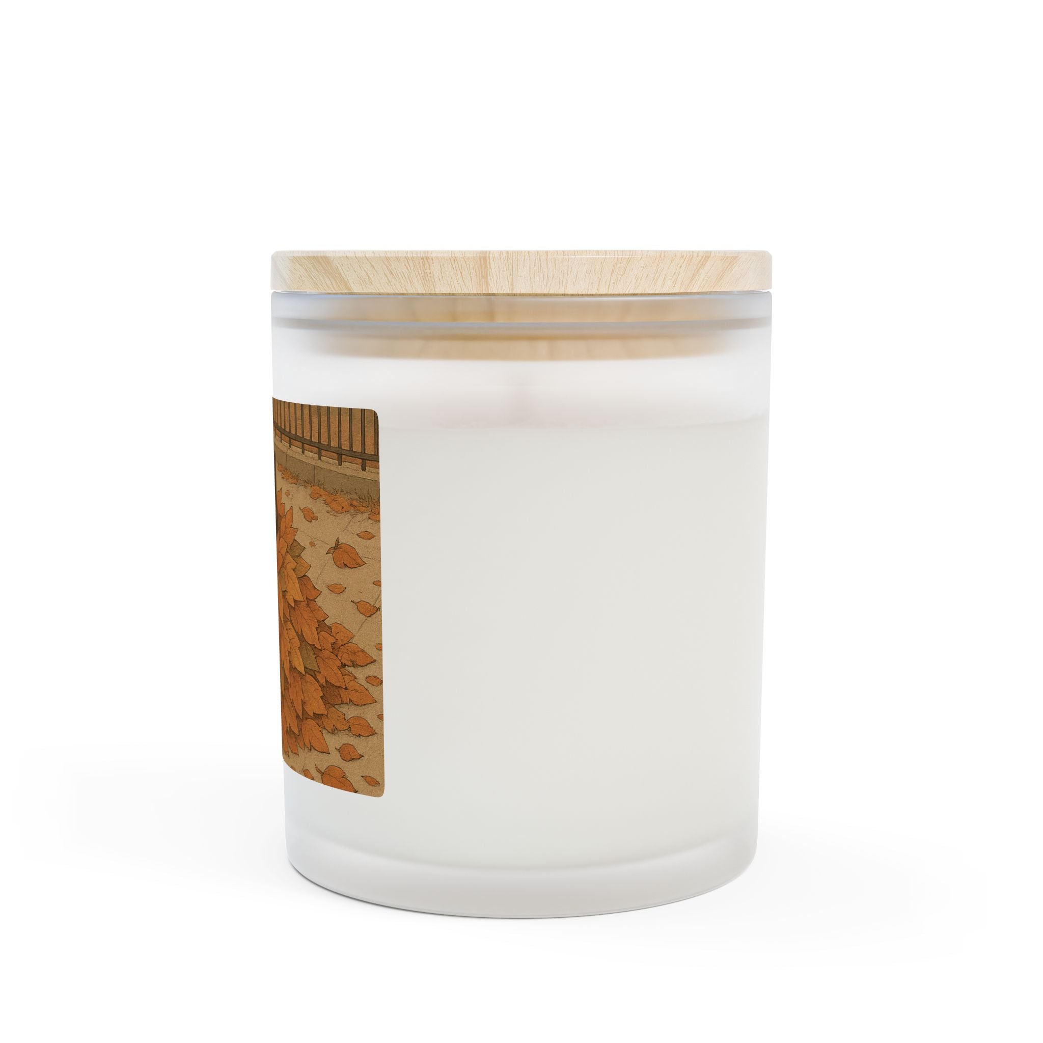 Frosted Glass Candle, 11oz