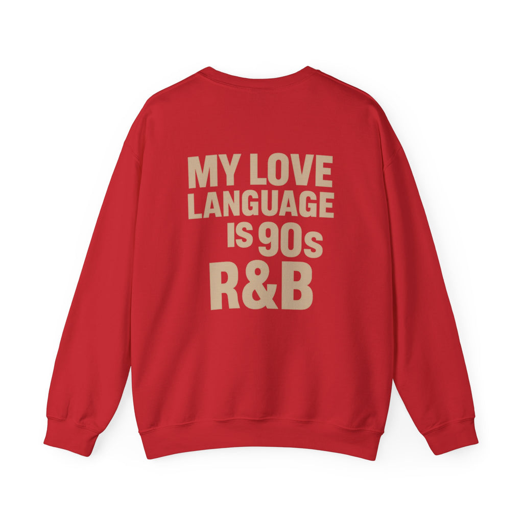 90s R&B Sweatshirt, Unisex Heavy Blend Crewneck, Retro Sweatshirt, Gift for Music Lovers, Cozy Fashion, Birthday Gift