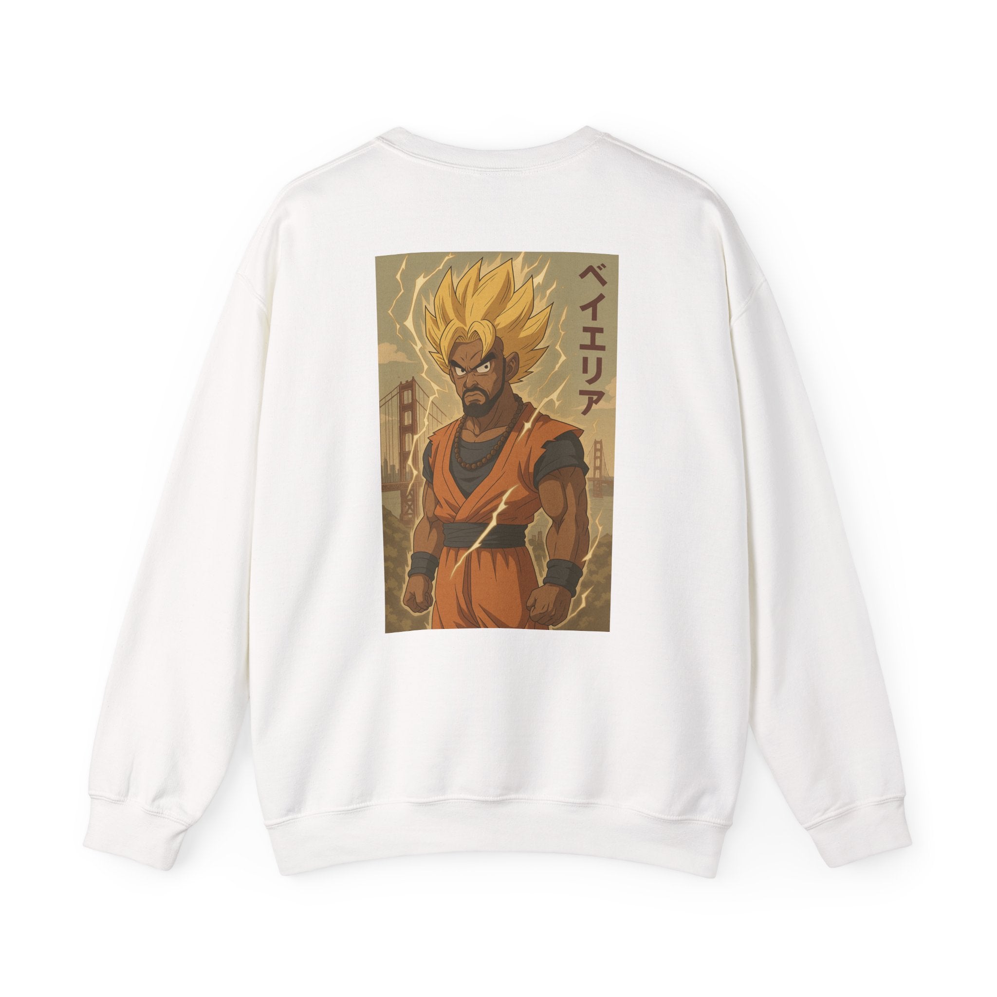 Anime Graphic Crewneck Sweatshirt | Unisex Streetwear Fashion, Gift for Anime Fans, Casual Comfort Wear, Perfect for Men and Women