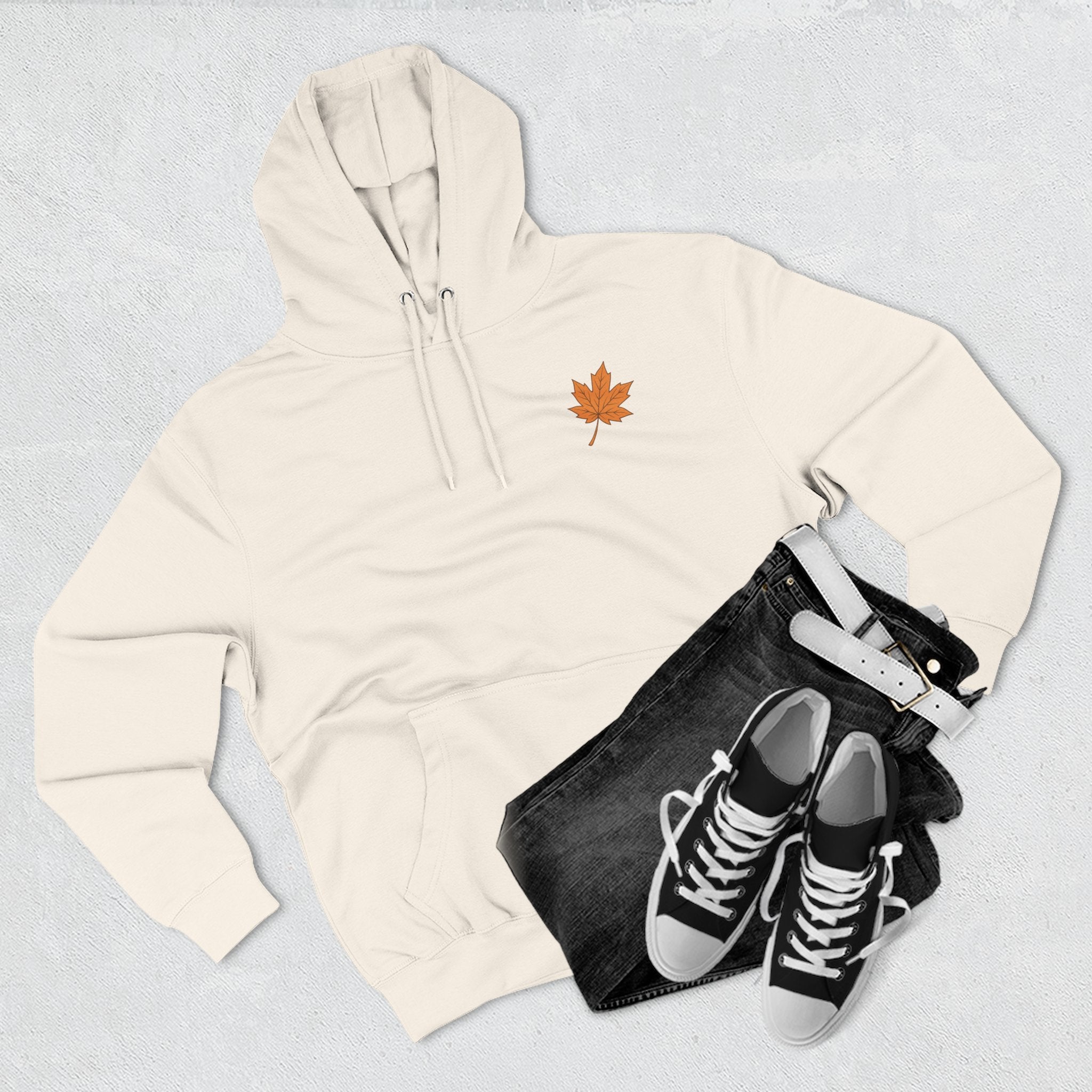 Lake Merritt Autumn Fleece Hoodie, Cozy Fall Sweatshirt, Great for Outdoor Adventures, Perfect Gift for Nature Lovers, Autumn Vibes