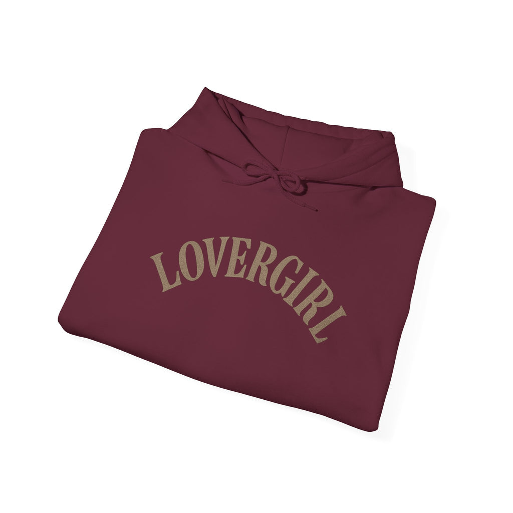Lovergirl Hoodie - Cozy Unisex Sweatshirt, Gift for Her, Cute Casual Wear, Streetwear Fashion, Perfect for Fall
