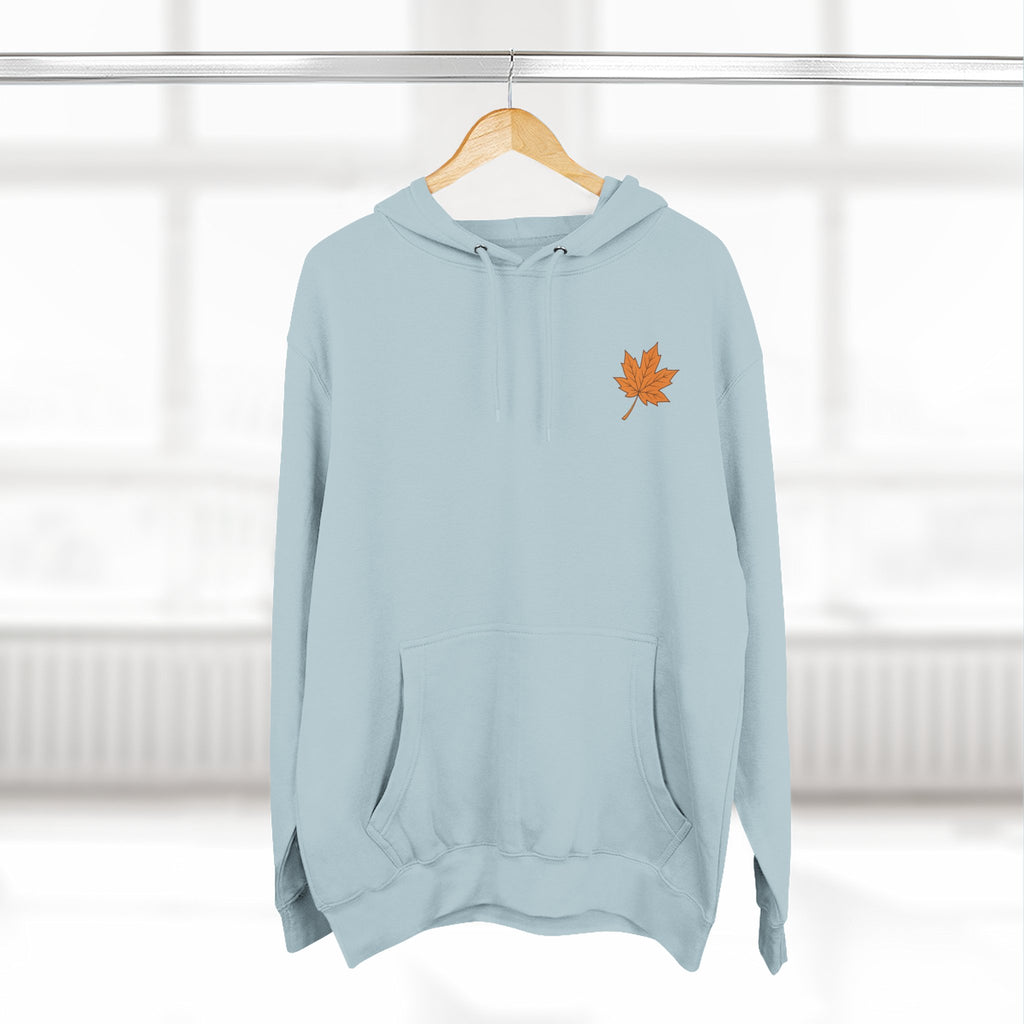 Lake Merritt Autumn Fleece Hoodie, Cozy Fall Sweatshirt, Great for Outdoor Adventures, Perfect Gift for Nature Lovers, Autumn Vibes
