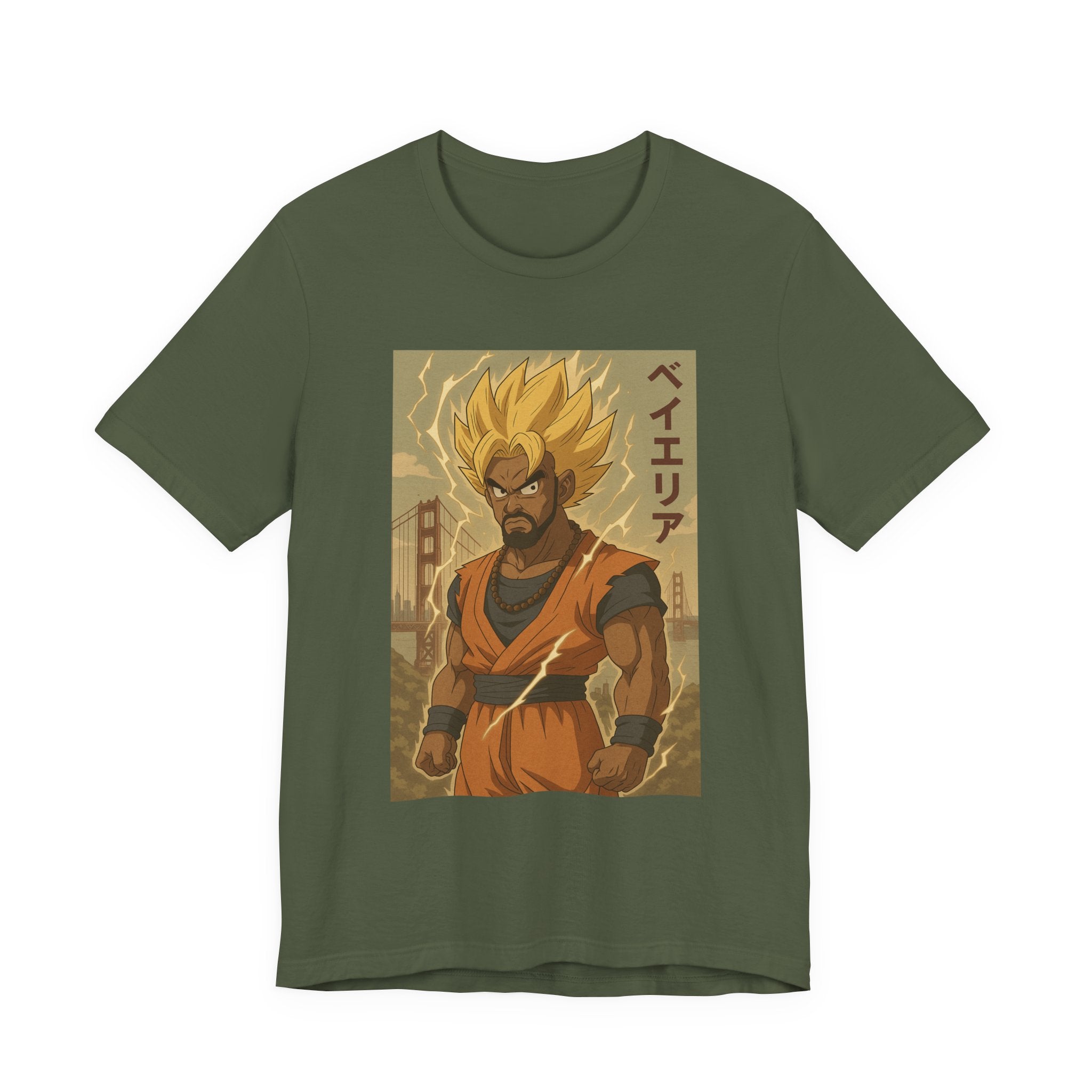 Dragon Ball Z-Inspired Unisex Tee, Graphic T-Shirt, Anime Merchandise, Gamer Gift, Casual Wear, Birthday Present