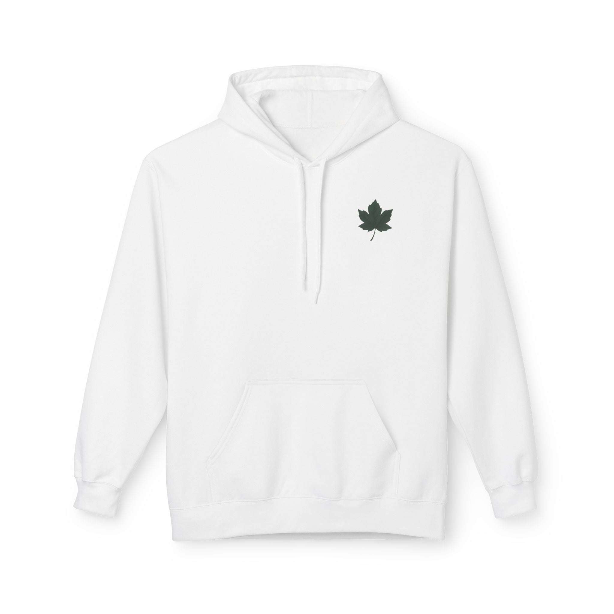 Autumn Leaf Hoodie - Cozy Unisex Fleece Sweatshirt for Fall, Perfect for Halloween, Thanksgiving, Nature Lovers, Casual Wear, Gift