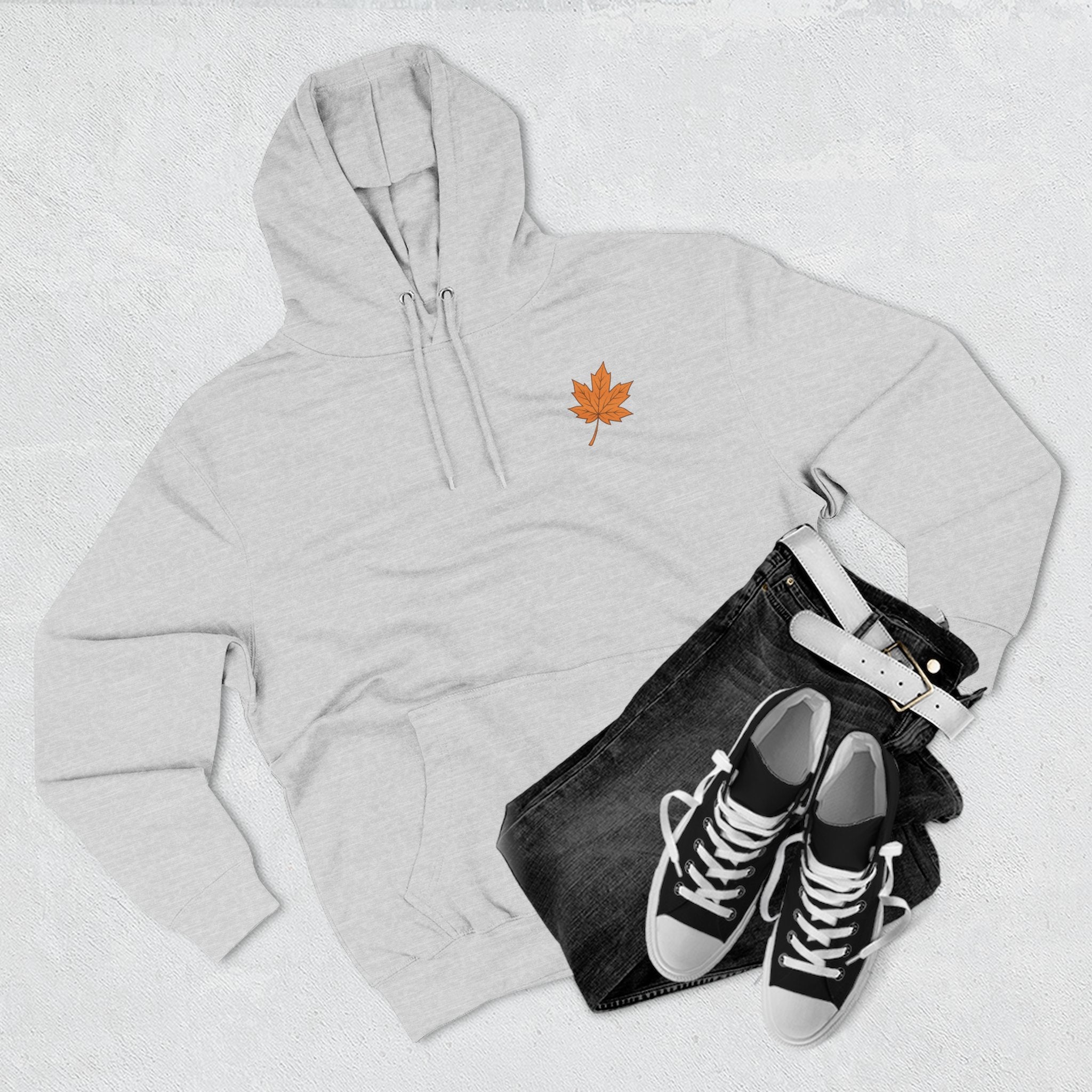 Lake Merritt Autumn Fleece Hoodie, Cozy Fall Sweatshirt, Great for Outdoor Adventures, Perfect Gift for Nature Lovers, Autumn Vibes