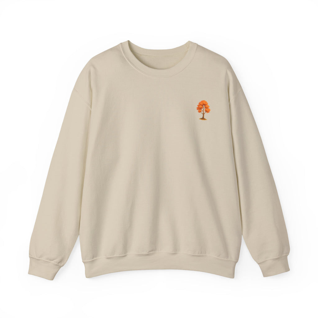 Autumn Vibes Sweatshirt, Cozy Fall Apparel, Unisex Crewneck, Trendy Streetwear, Perfect for Bonfire Nights, Gifts for Nature Lovers