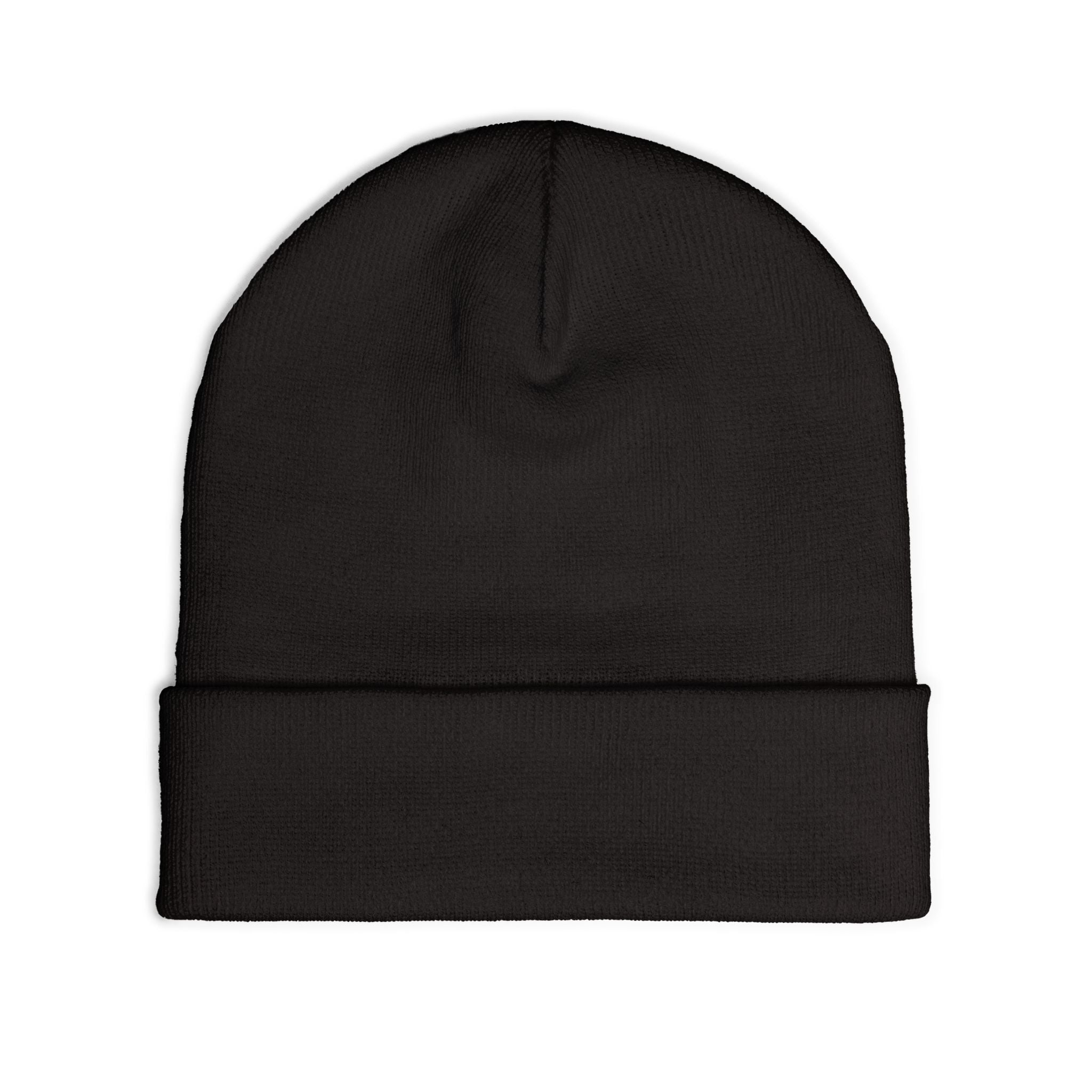 Cozy Embroidered Knit Beanie with Leaf | Winter Hat, Fall Fashion, Outdoor Accessories, Gift for Her, Casual Style