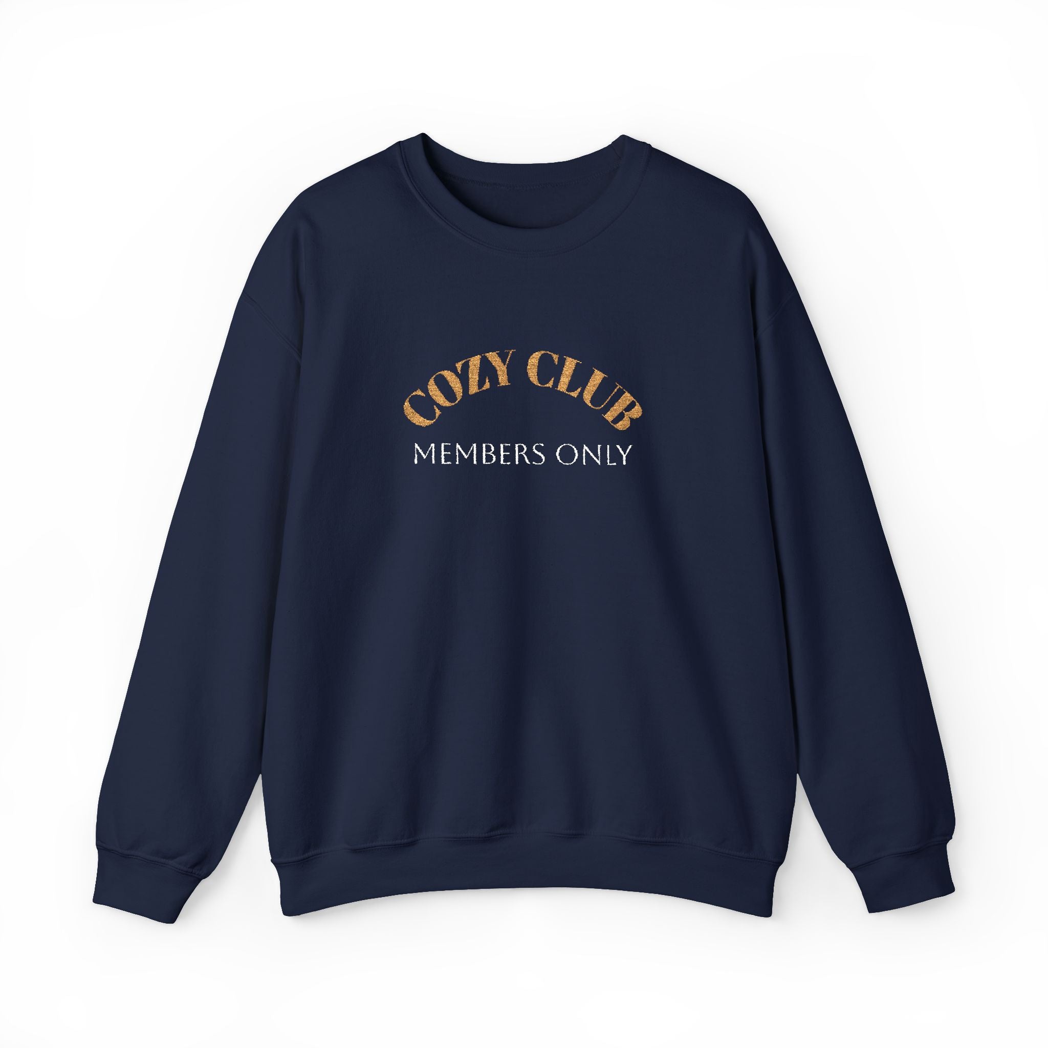 Cozy Club Sweatshirt - Unisex Heavy Blend™ Crewneck, Comfortable Gift for Friends, Perfect for Fall and Home Gatherings, Cozy Vibe, [...]