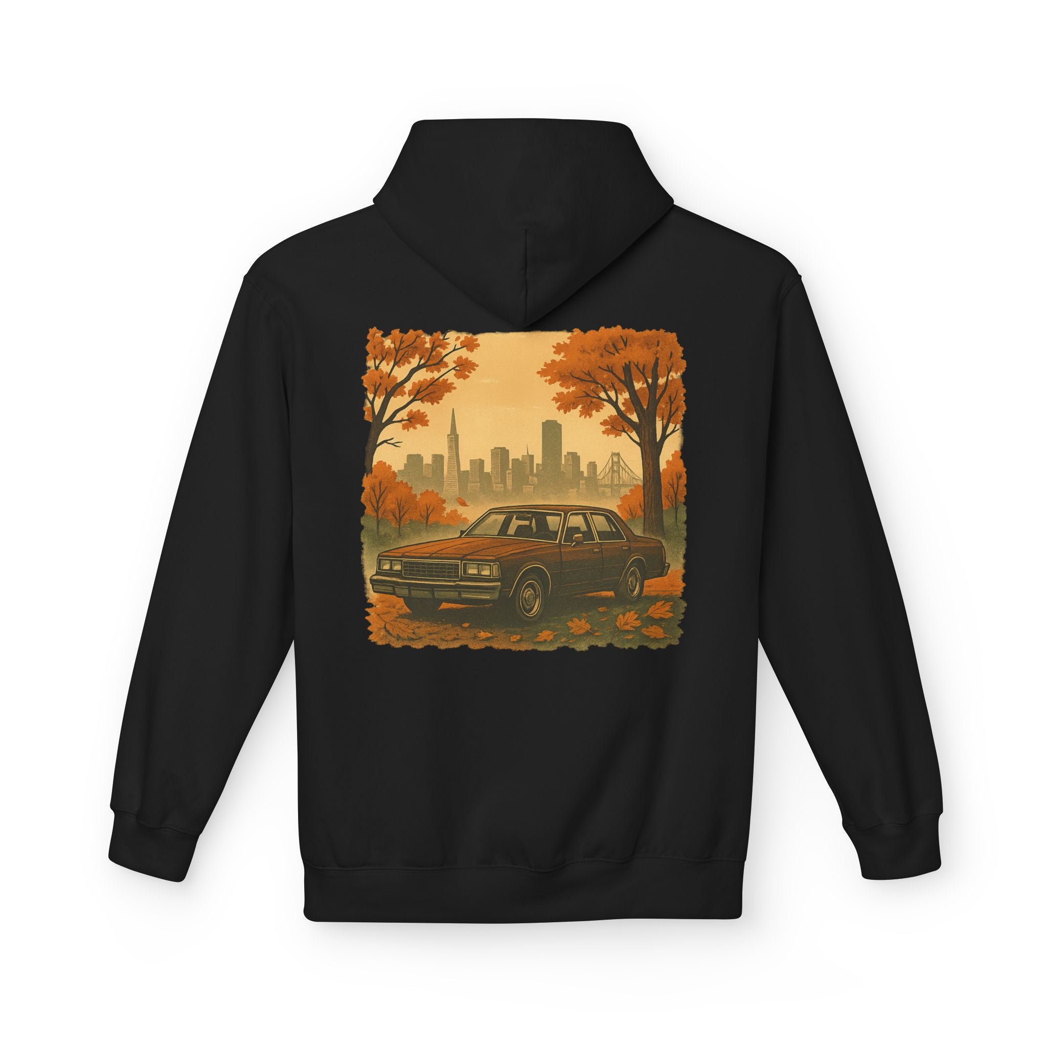 Fall Vibes Graphic Hoodie | Cozy Autumn Sweatshirt, Warm Layer for Cool Days, Gift for Him & Her, Seasonal Fashion