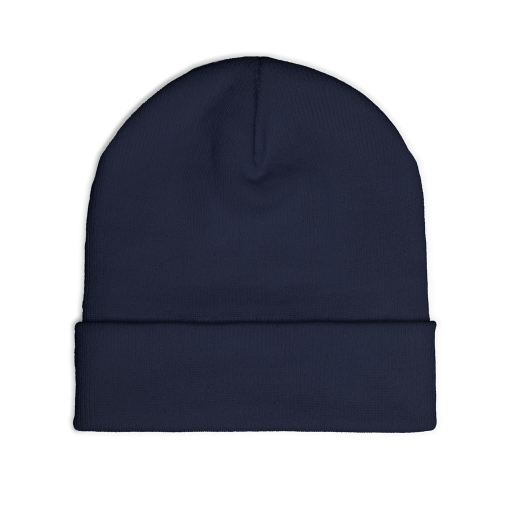 Cozy Embroidered Knit Beanie with Leaf | Winter Hat, Fall Fashion, Outdoor Accessories, Gift for Her, Casual Style
