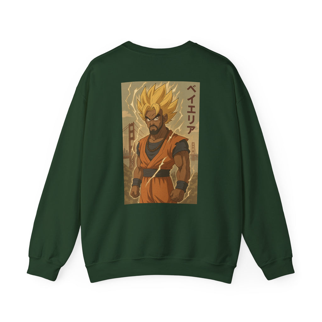 Anime Graphic Crewneck Sweatshirt | Unisex Streetwear Fashion, Gift for Anime Fans, Casual Comfort Wear, Perfect for Men and Women
