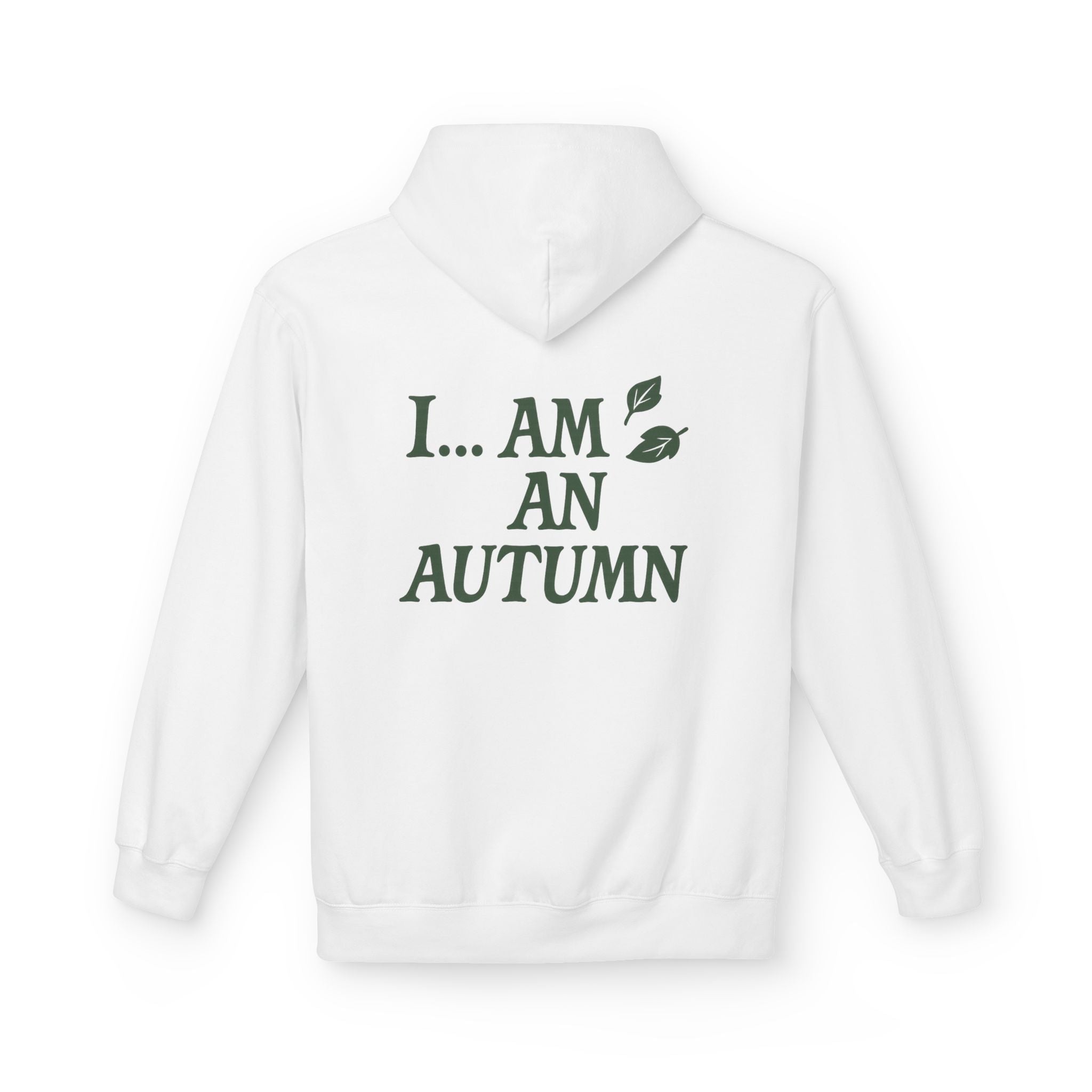Autumn Leaf Hoodie - Cozy Unisex Fleece Sweatshirt for Fall, Perfect for Halloween, Thanksgiving, Nature Lovers, Casual Wear, Gift