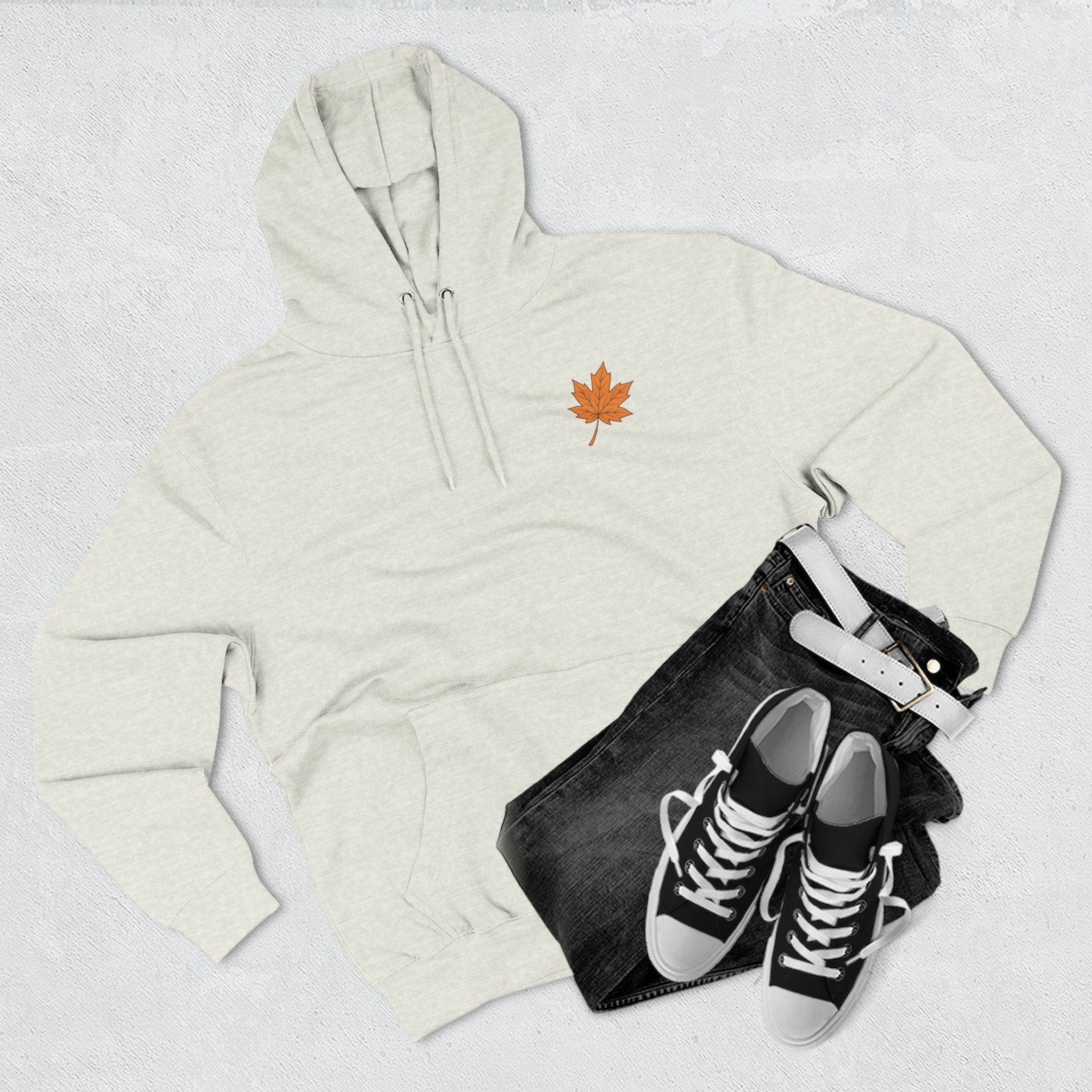 Lake Merritt Autumn Fleece Hoodie, Cozy Fall Sweatshirt, Great for Outdoor Adventures, Perfect Gift for Nature Lovers, Autumn Vibes
