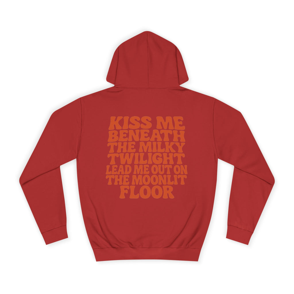 Cozy Unisex College Hoodie with Artistic Leaf Design - Perfect for Fall, Casual Wear, College Students, Stylish Gift Idea