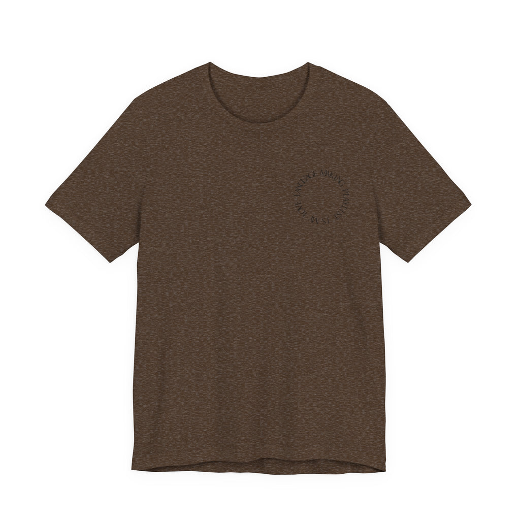 Playlist Love Language Unisex Tee | Music Lover Gift, Casual Wear, Unique Quote Shirt, Perfect for Birthdays, Friends, and Music Events