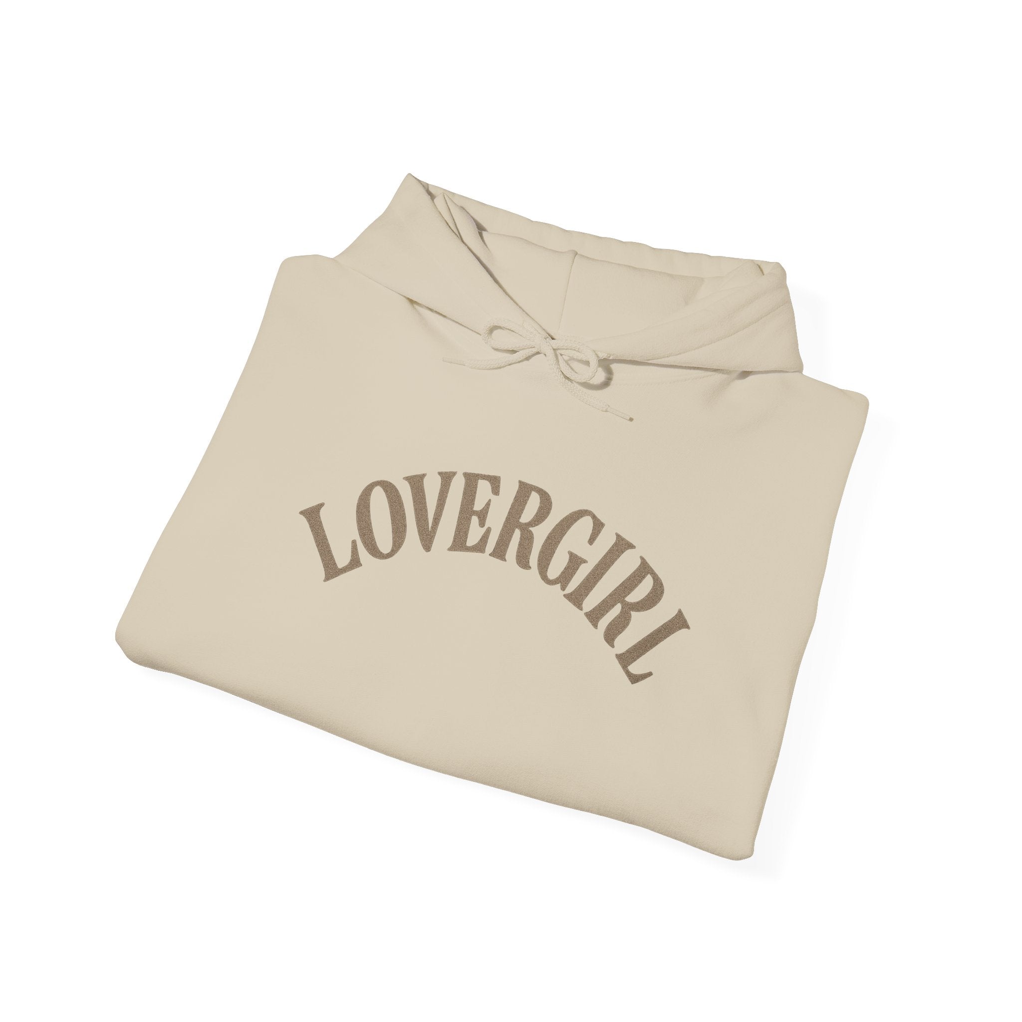 Lovergirl Hoodie - Cozy Unisex Sweatshirt, Gift for Her, Cute Casual Wear, Streetwear Fashion, Perfect for Fall