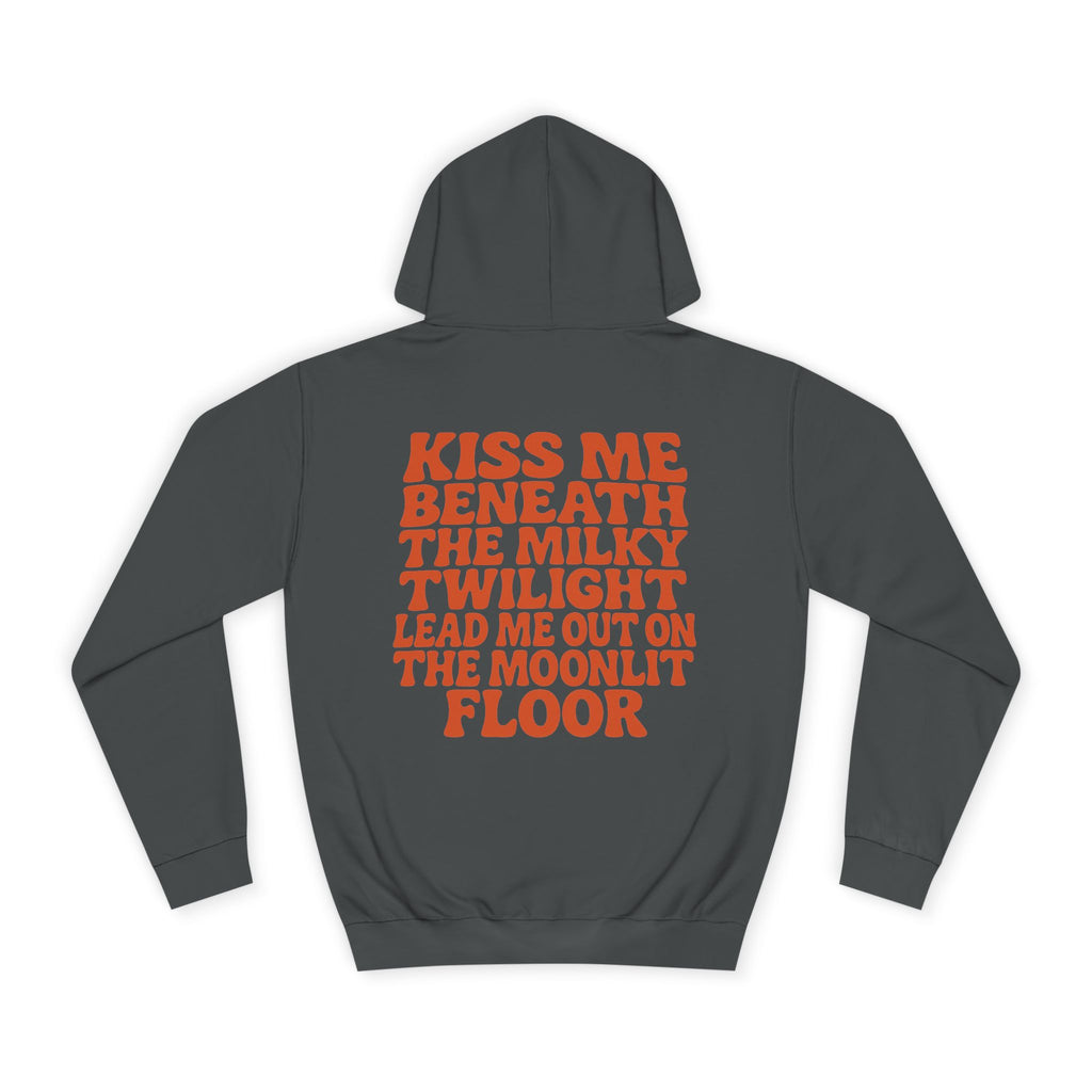Cozy Unisex College Hoodie with Artistic Leaf Design - Perfect for Fall, Casual Wear, College Students, Stylish Gift Idea