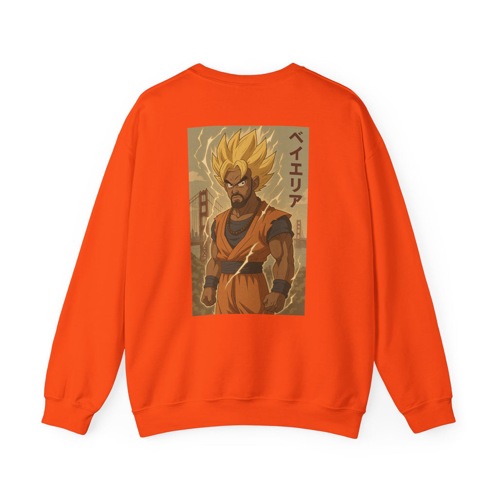 Anime Graphic Crewneck Sweatshirt | Unisex Streetwear Fashion, Gift for Anime Fans, Casual Comfort Wear, Perfect for Men and Women