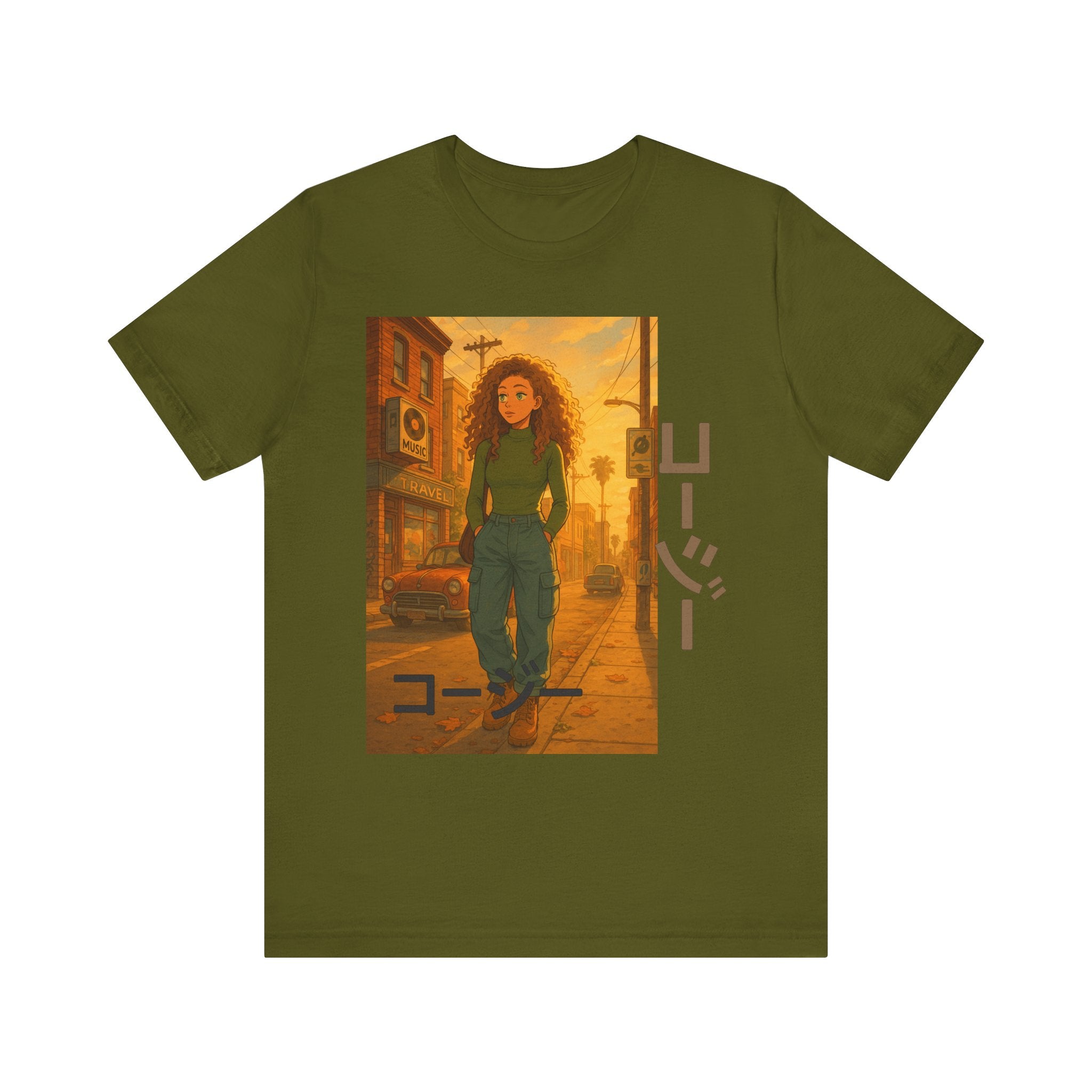 Vintage-Inspired Graphic Tee, Casual T-Shirt, Stylish Streetwear, Perfect Gift for Teens, Art Lover's Fashion