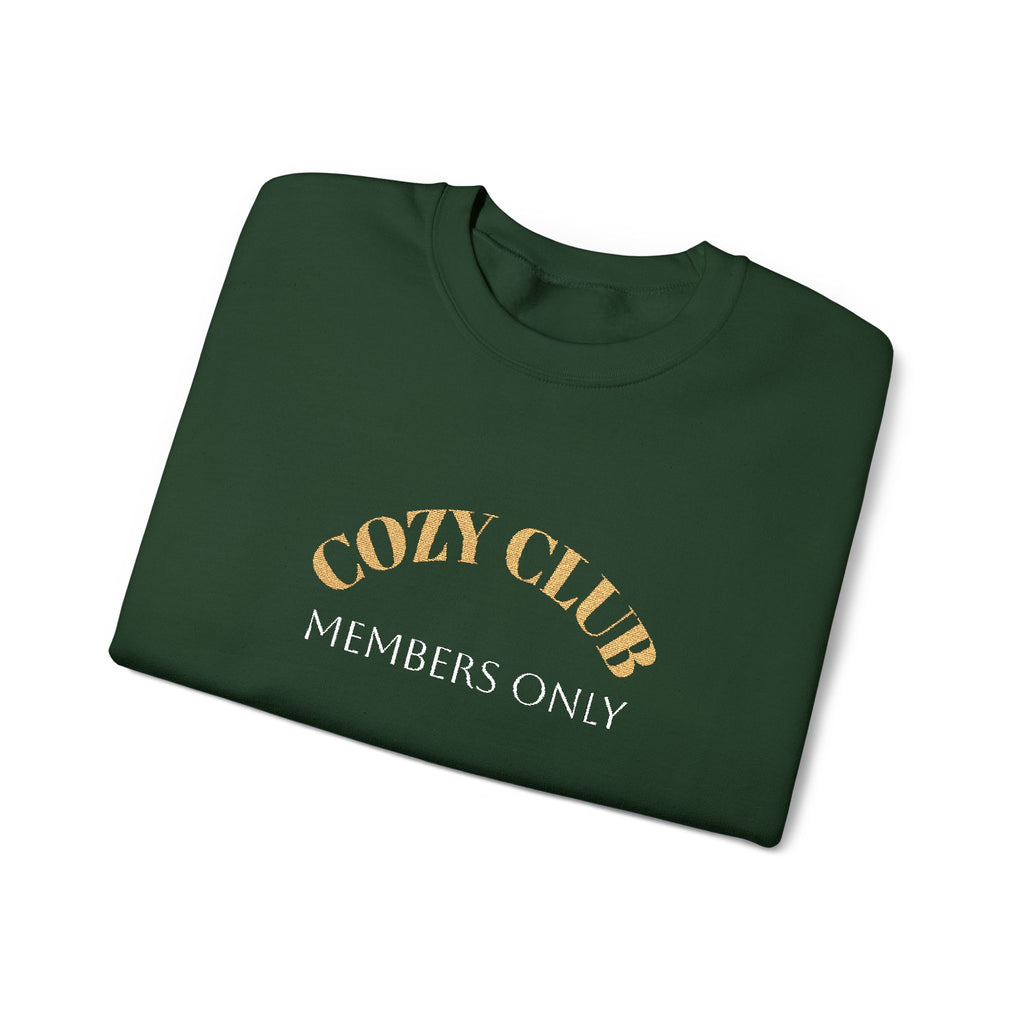 Cozy Club Sweatshirt - Unisex Heavy Blend™ Crewneck, Comfortable Gift for Friends, Perfect for Fall and Home Gatherings, Cozy Vibe, [...]