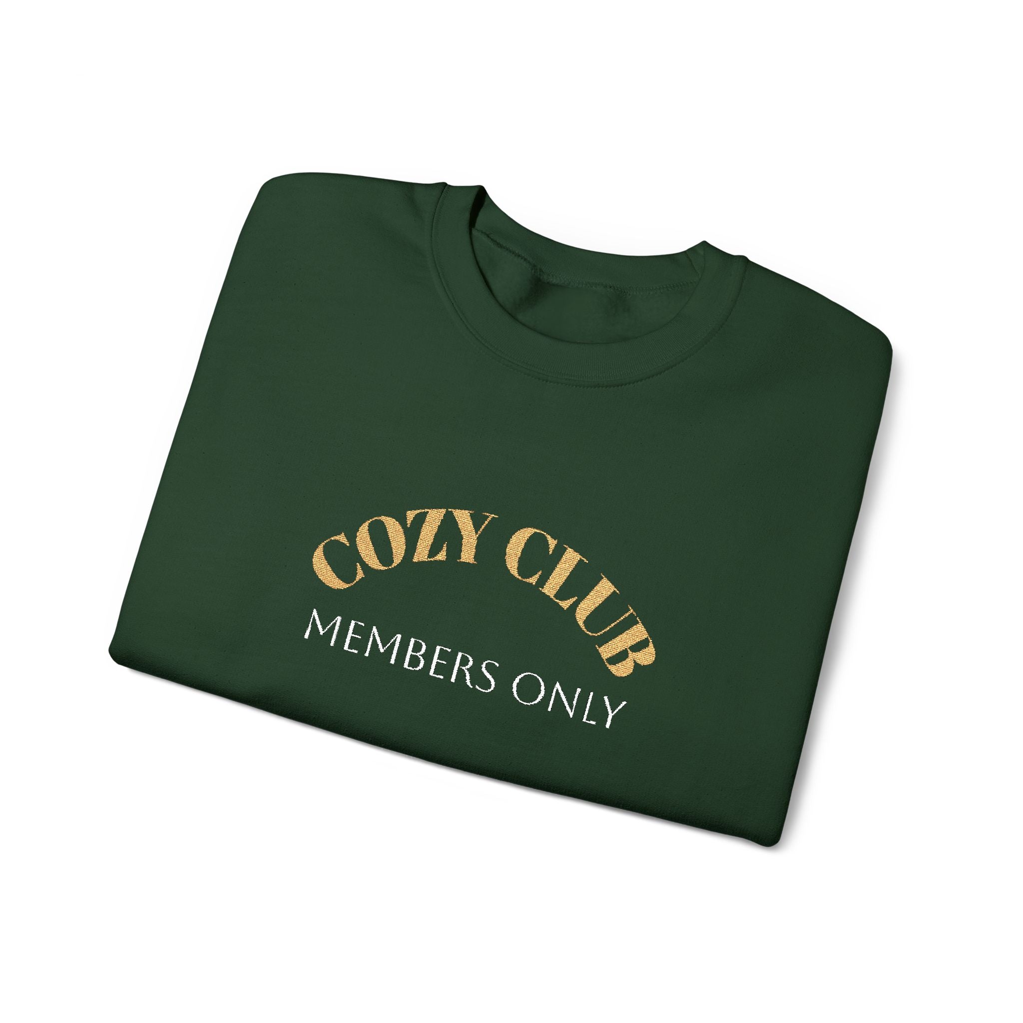 Cozy Club Sweatshirt - Unisex Heavy Blend™ Crewneck, Comfortable Gift for Friends, Perfect for Fall and Home Gatherings, Cozy Vibe, [...]
