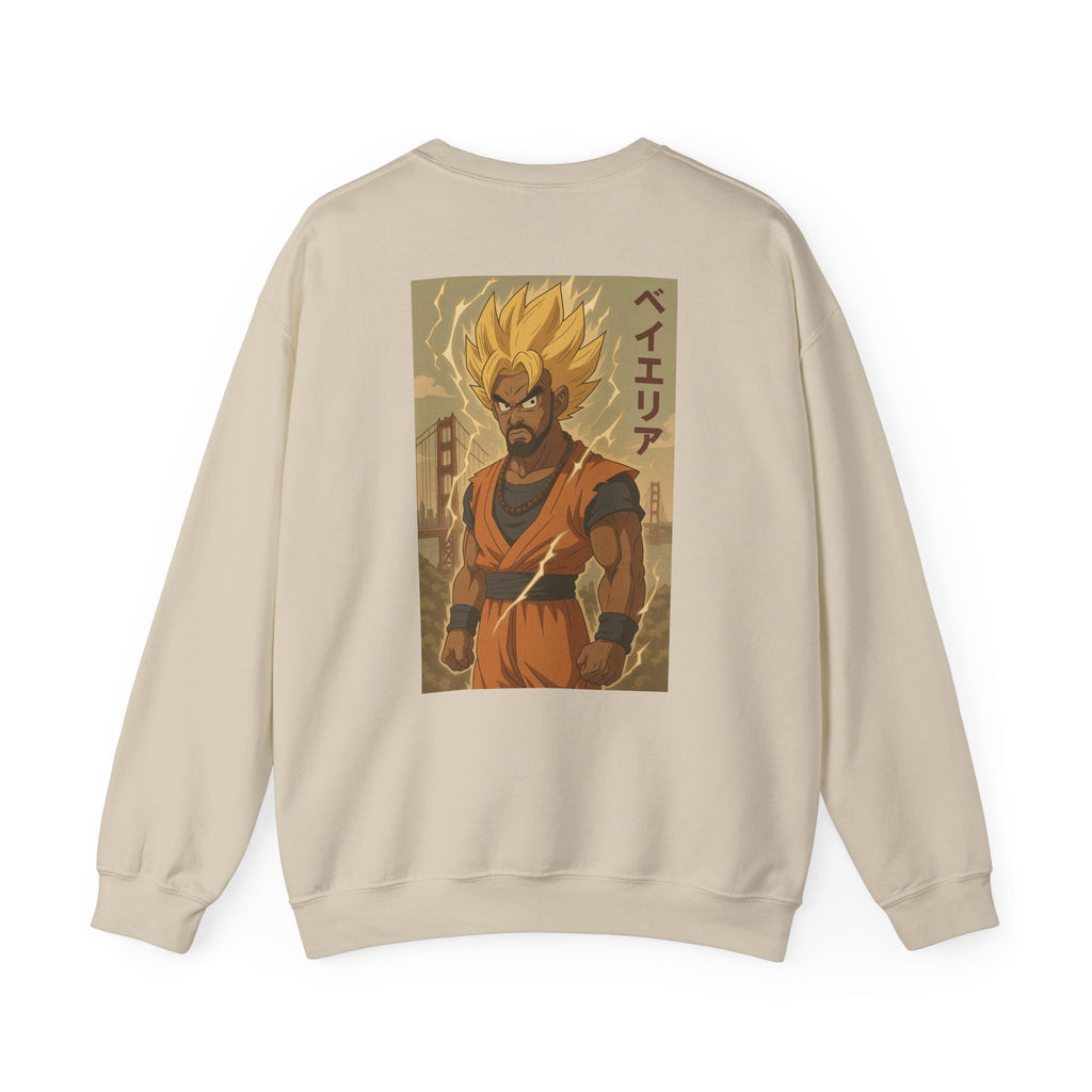 Anime Graphic Crewneck Sweatshirt | Unisex Streetwear Fashion, Gift for Anime Fans, Casual Comfort Wear, Perfect for Men and Women