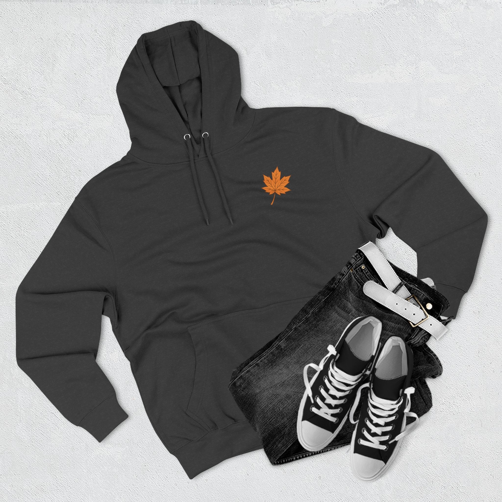 Lake Merritt Autumn Fleece Hoodie, Cozy Fall Sweatshirt, Great for Outdoor Adventures, Perfect Gift for Nature Lovers, Autumn Vibes